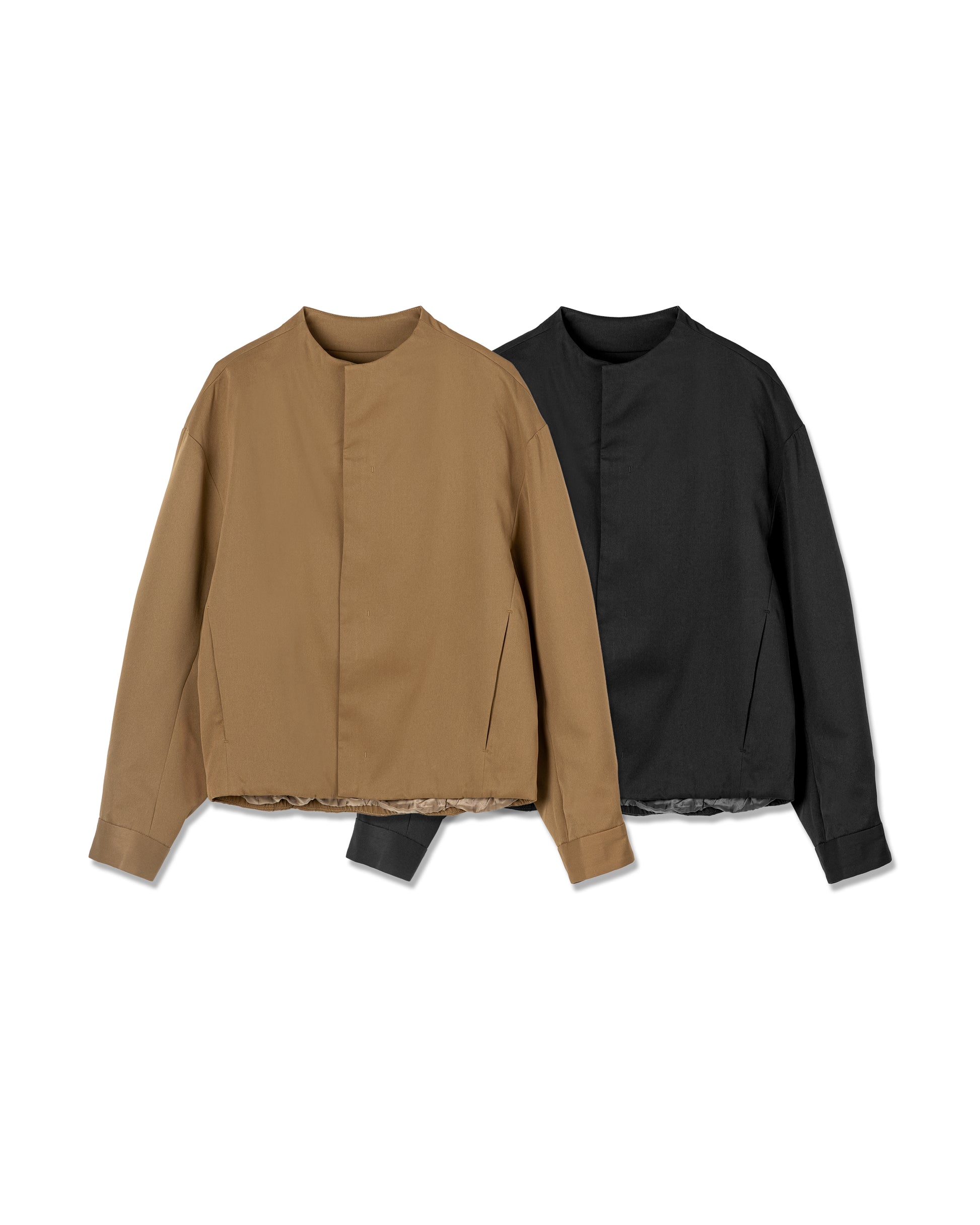 Sculptural Technical Bomber Jacket