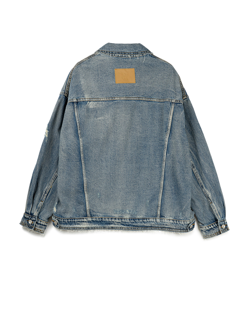Denim Jacket With Big Pocket