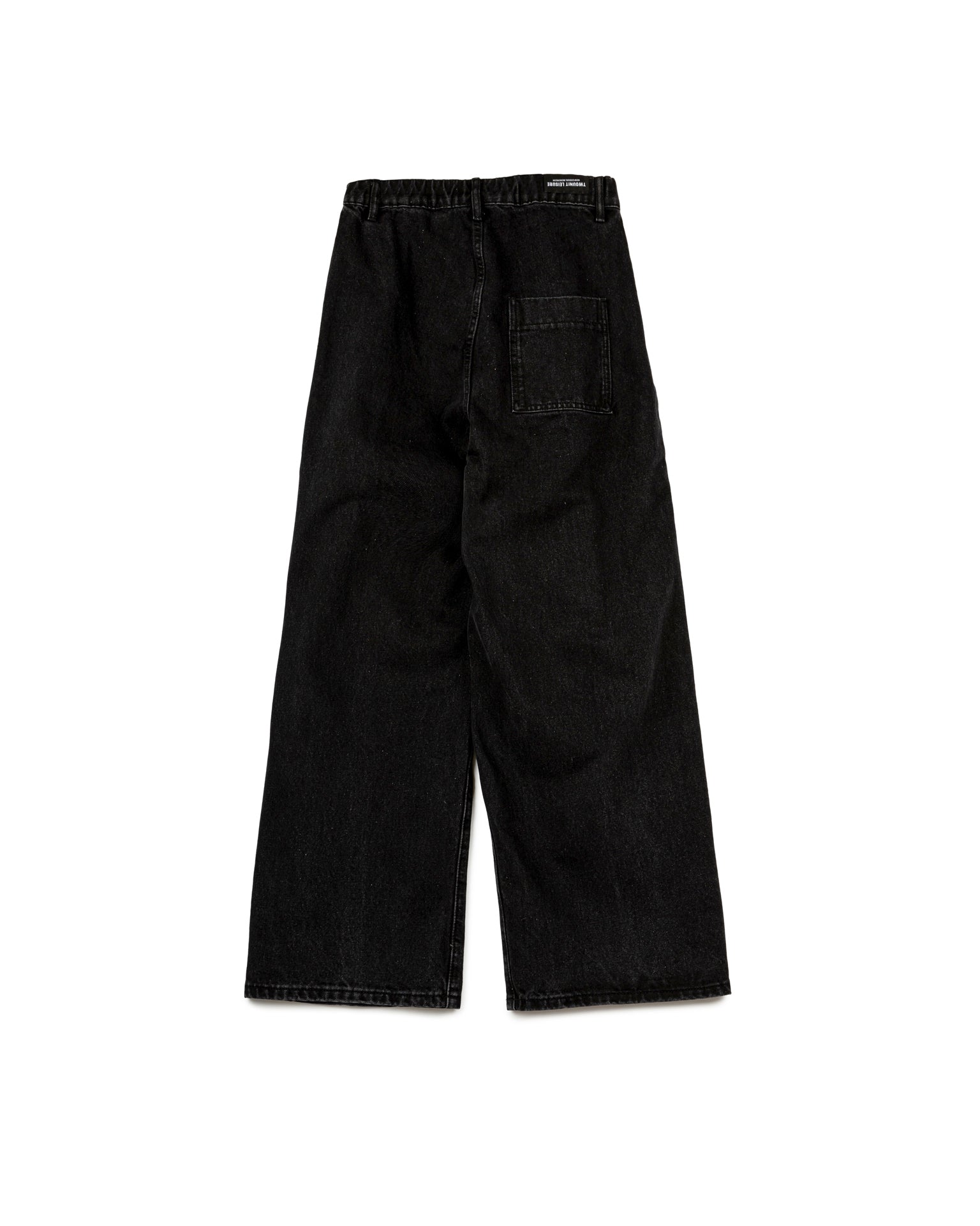 Structured Vintage Denim Pants