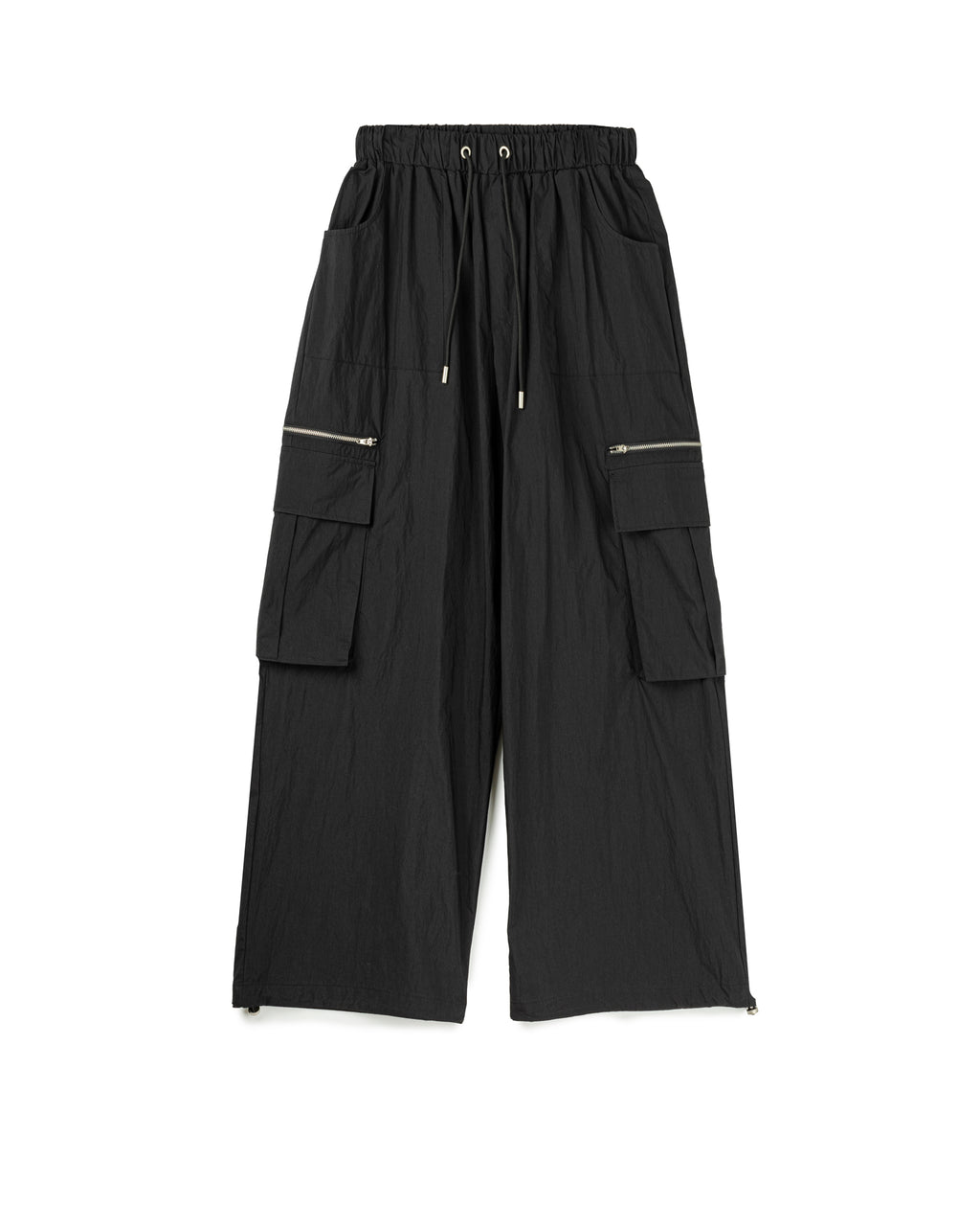 Elastic Big Pocket Cargo Pants