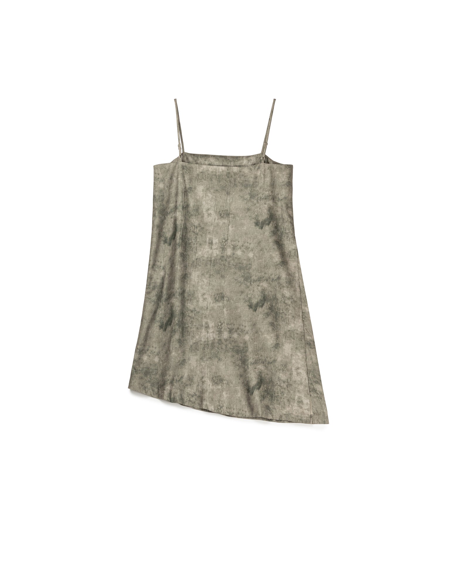 Irregular Tie Dye Strap Top