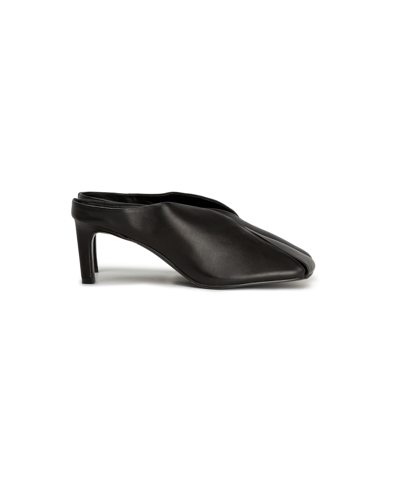 Square Toe Crossover Design High Heels