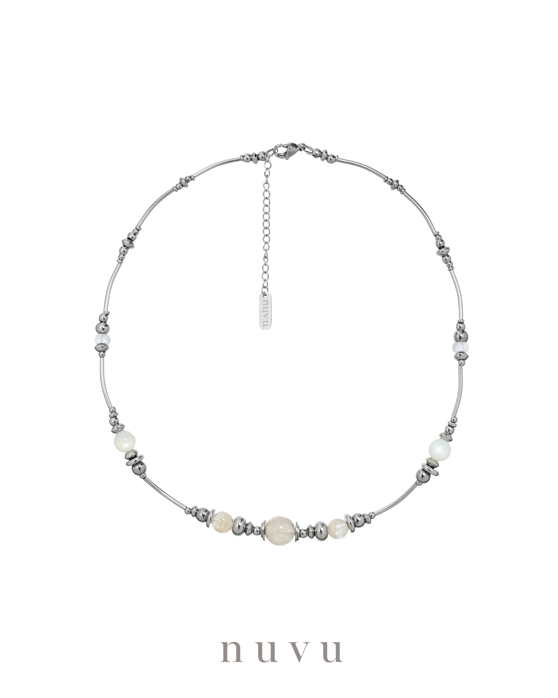 N E O X NUVU Whispering Snow Necklace