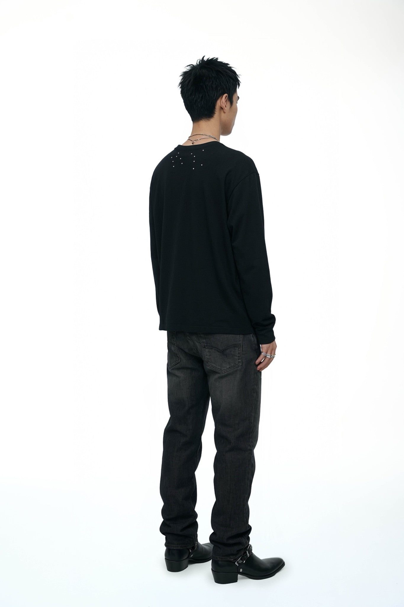 DOUBLE BACK Studded Long Sleeves