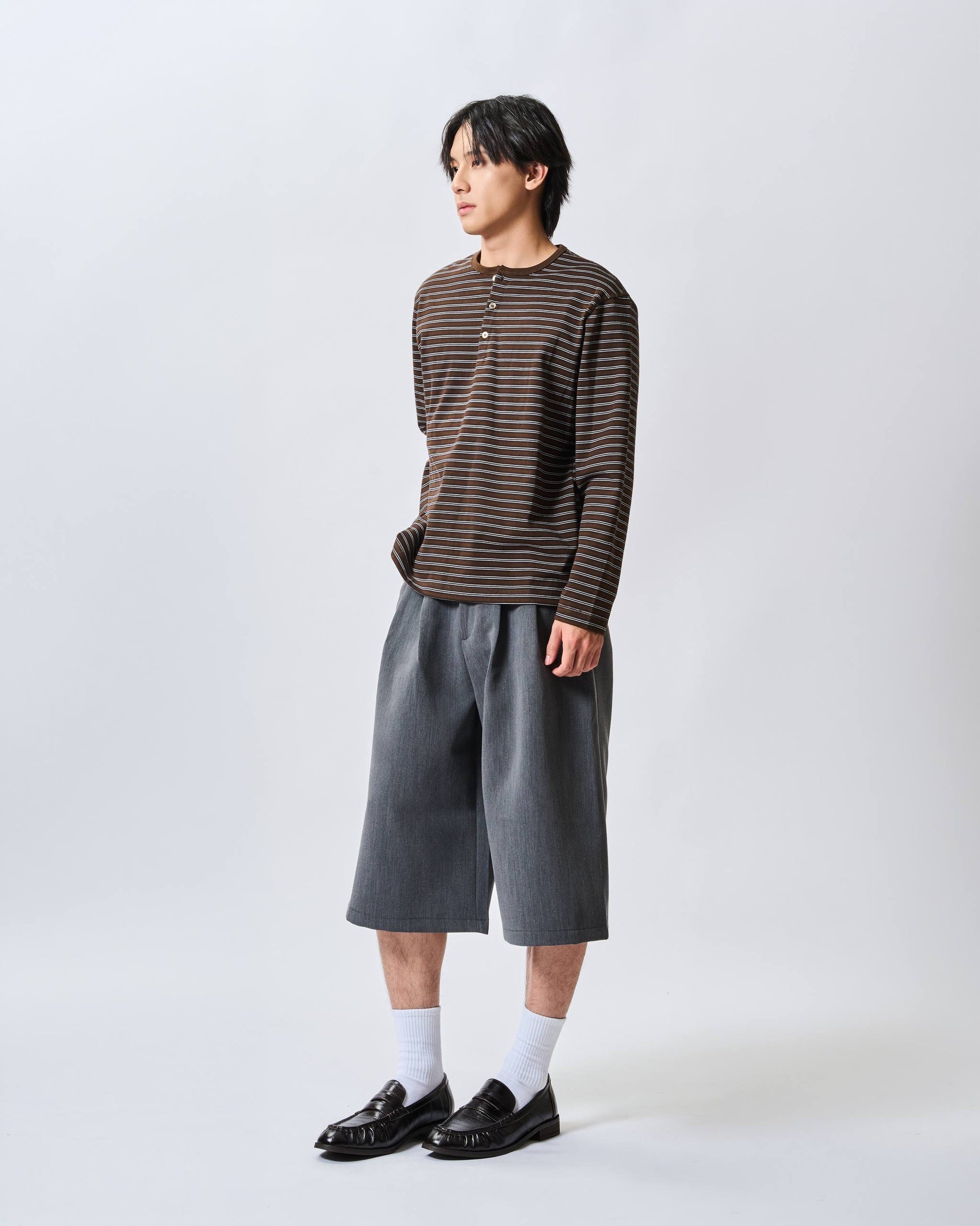 Structured Cinch-Back Culottes
