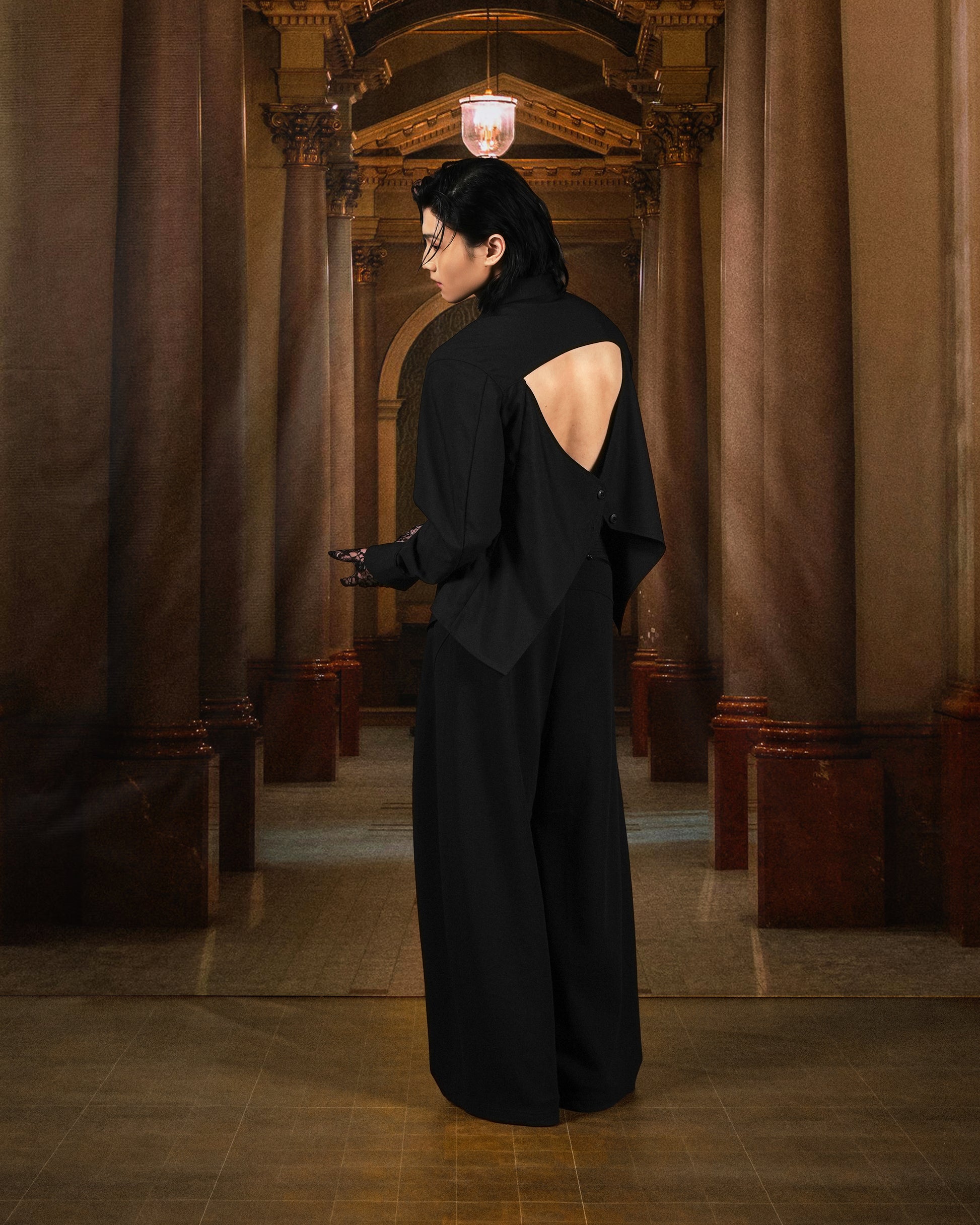 N E O VOL.2_CH.2 Pleated Shirt