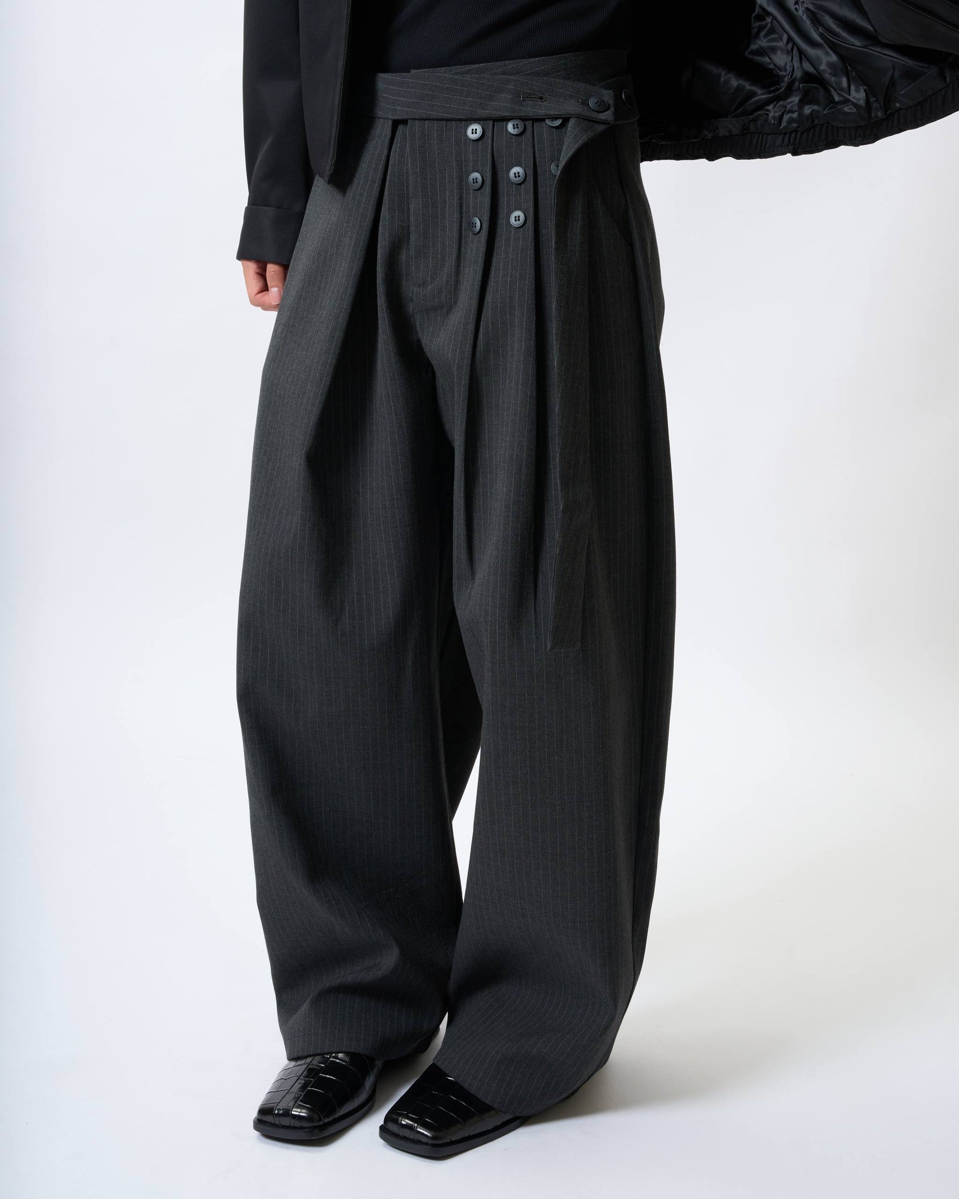 Tailored Pinstripe Trousers
