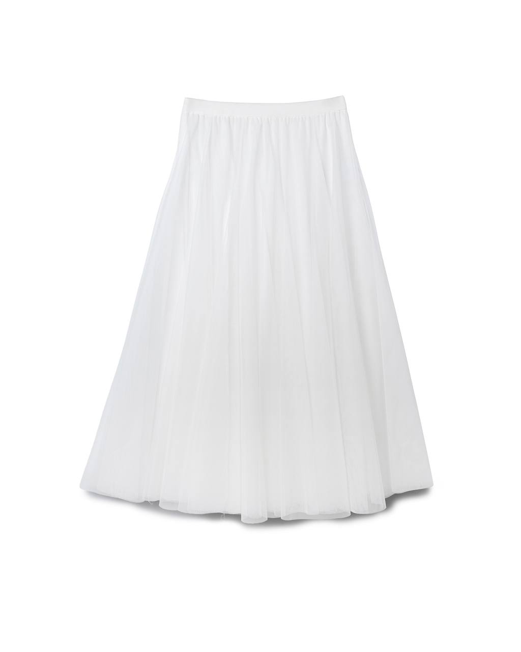 Minimal Layer Tulle Skirt