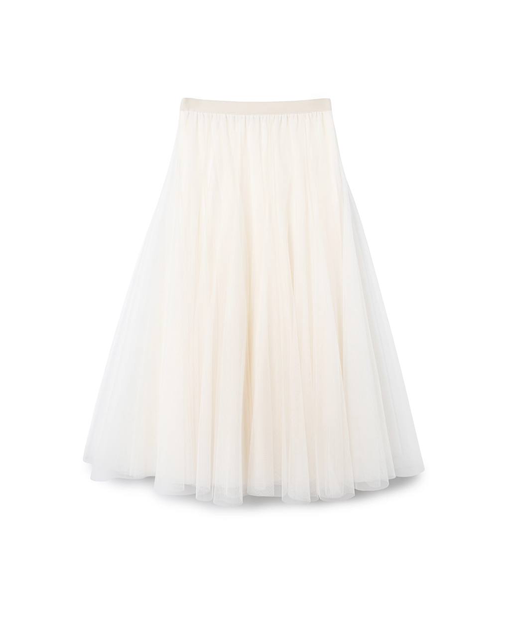 Minimal Layer Tulle Skirt