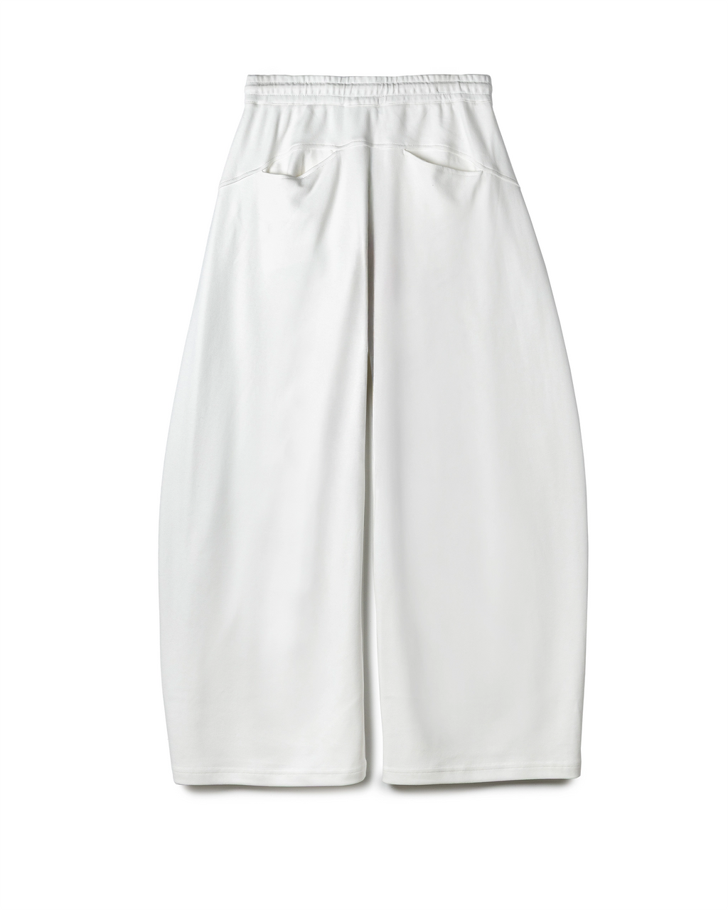 Drape Drawstring Wide-Leg Pant