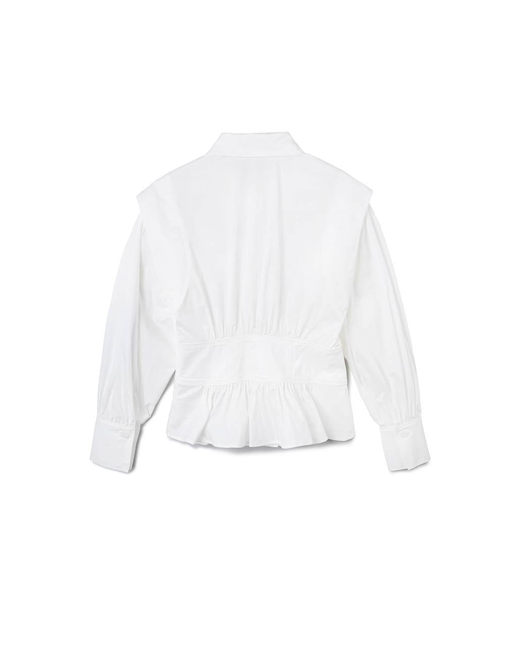 Tailored Peplum Blouse