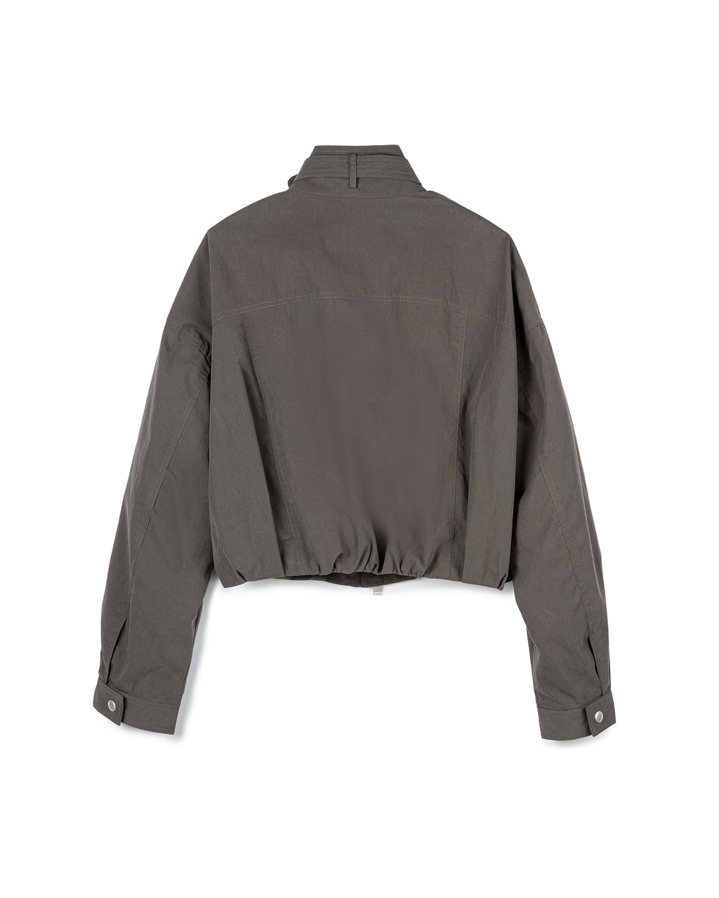 Utility Zip-Detail Nylon Jacket