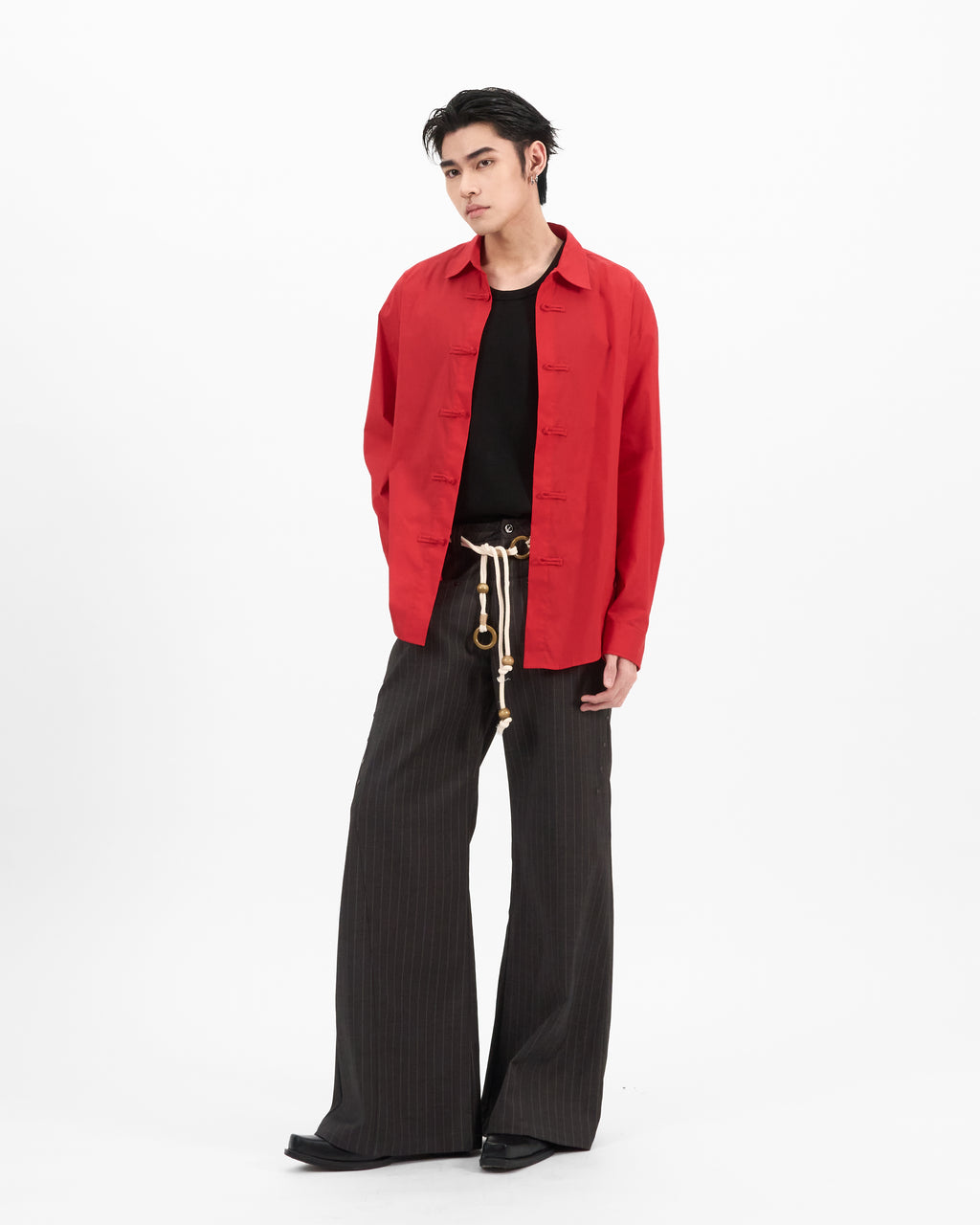 VOL.3_CH.1 Mandarin Long Sleeve Shirt