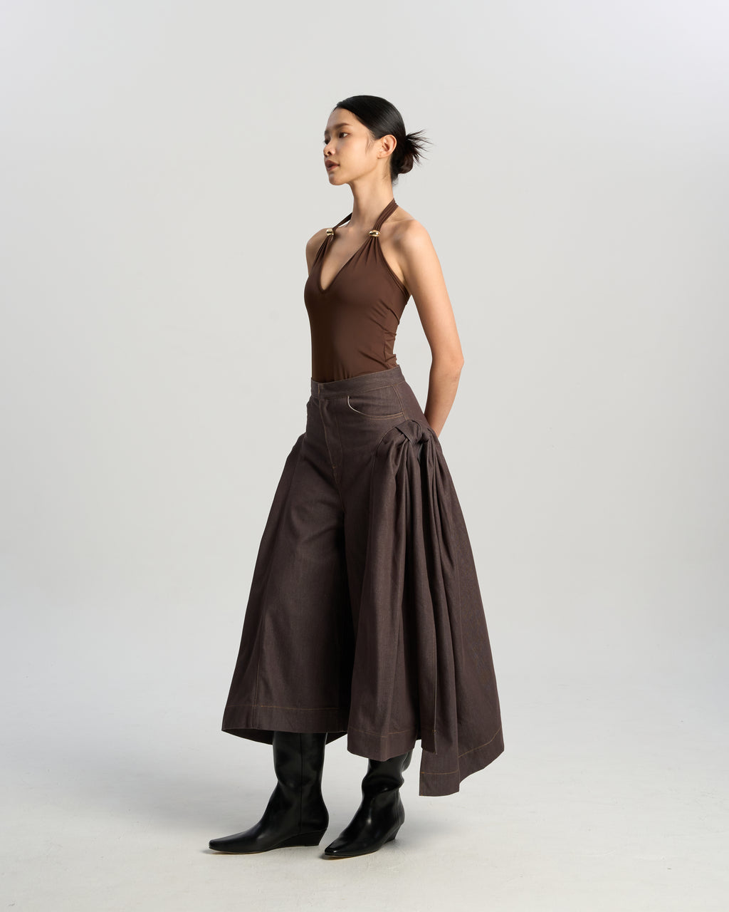Sculptural Volume Trouser