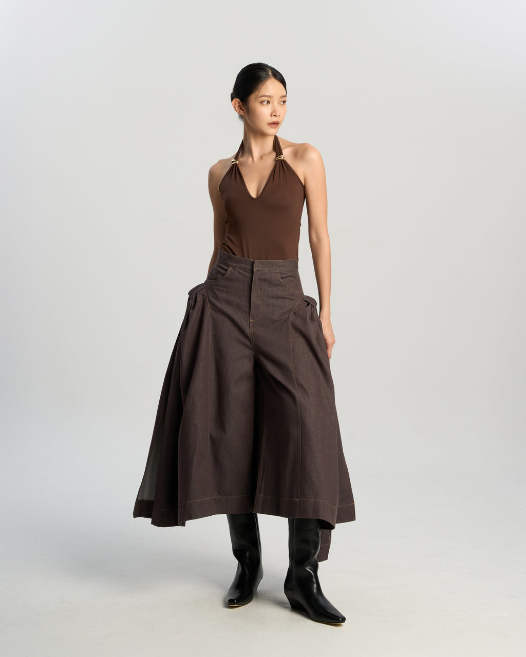 Sculptural Volume Trouser