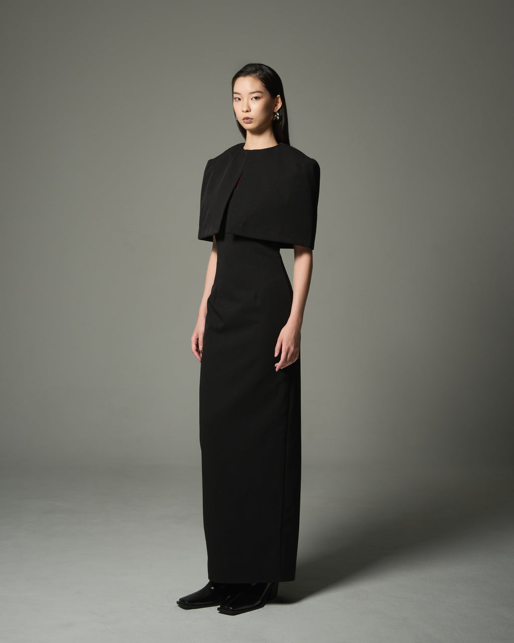 Capelet Sheath Dress