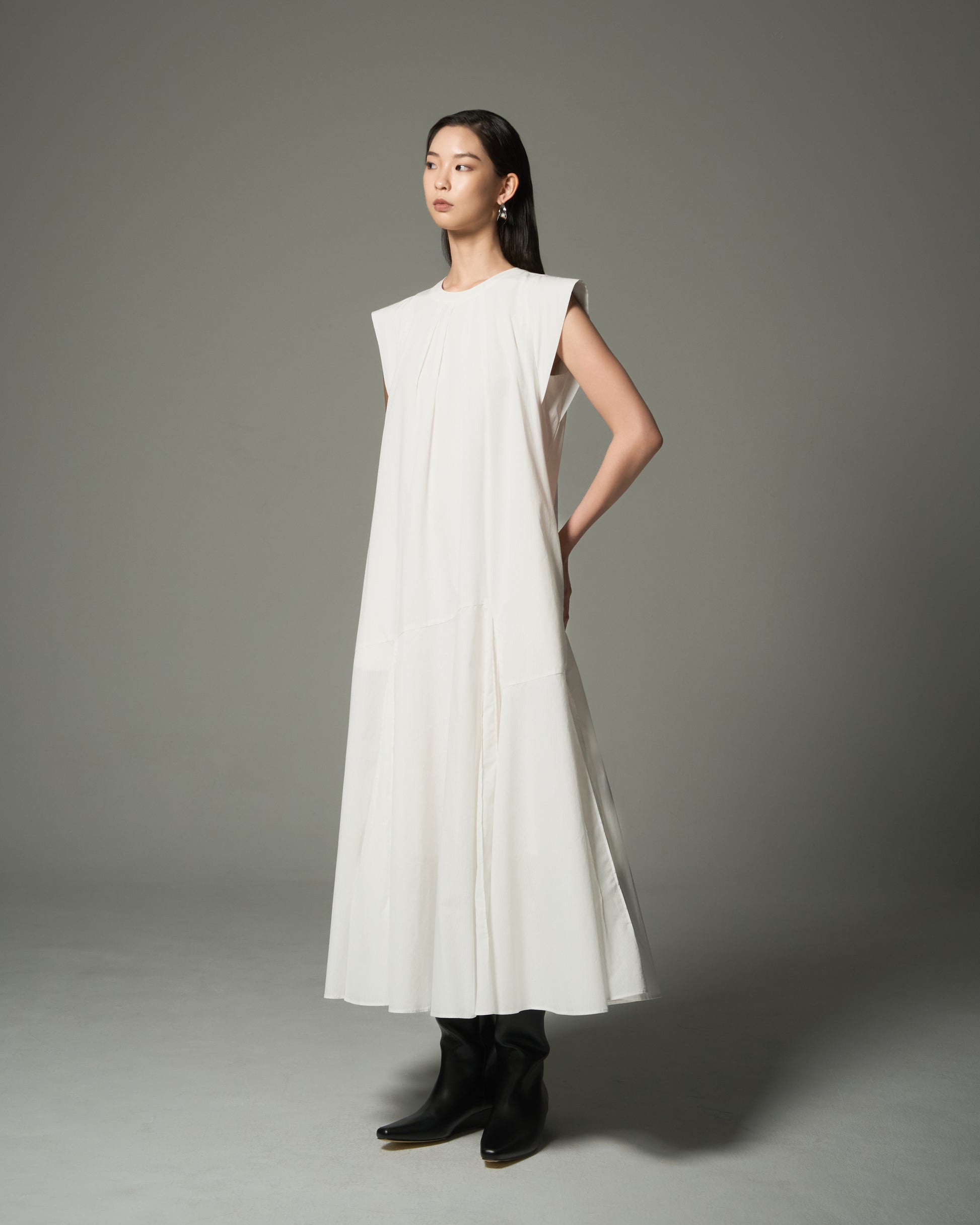 Gathered Maxi Dress