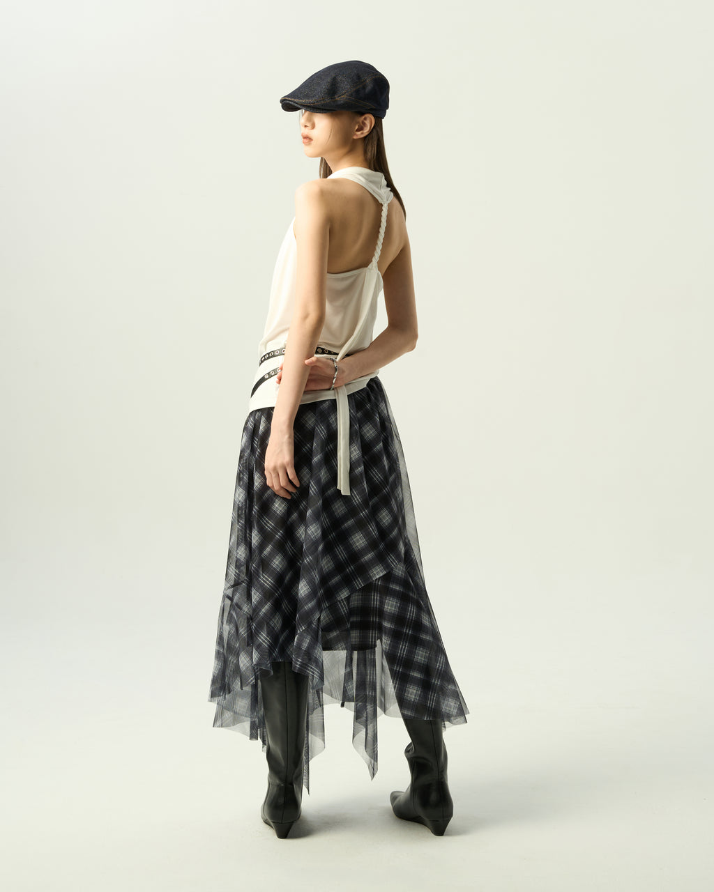 Elegant Cowl-Neck Top