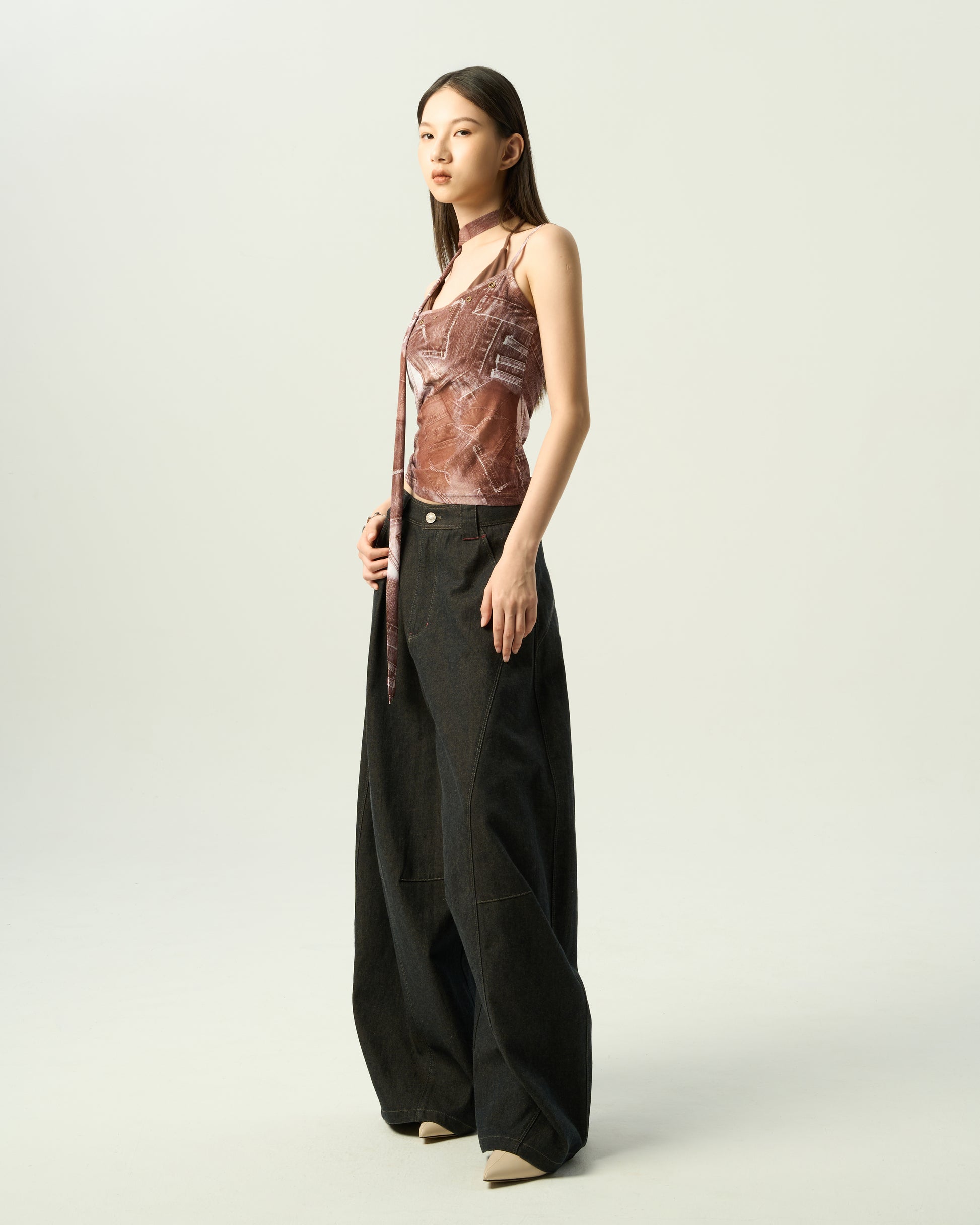 Bold Tie-Neck Camisole