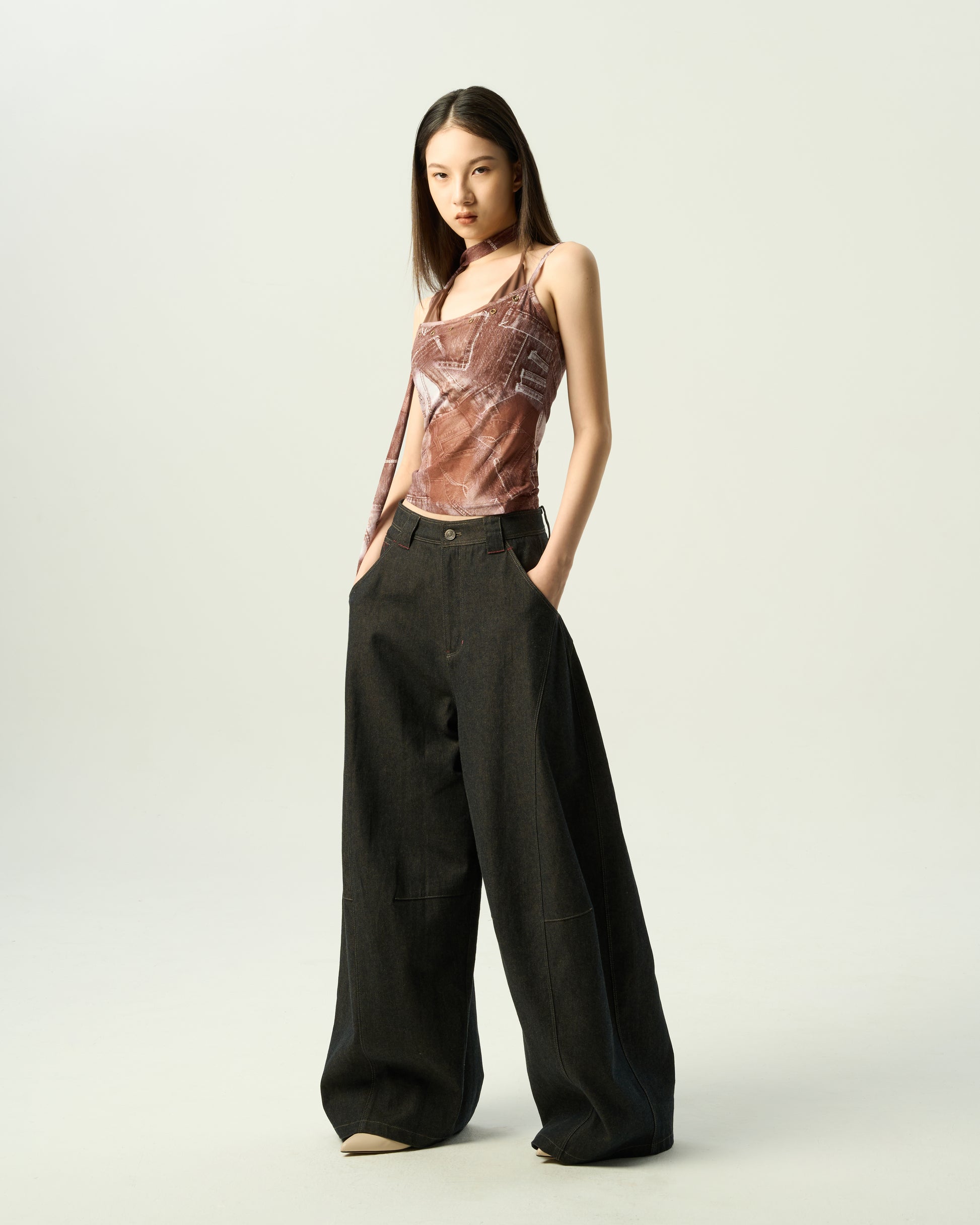 Bold Tie-Neck Camisole