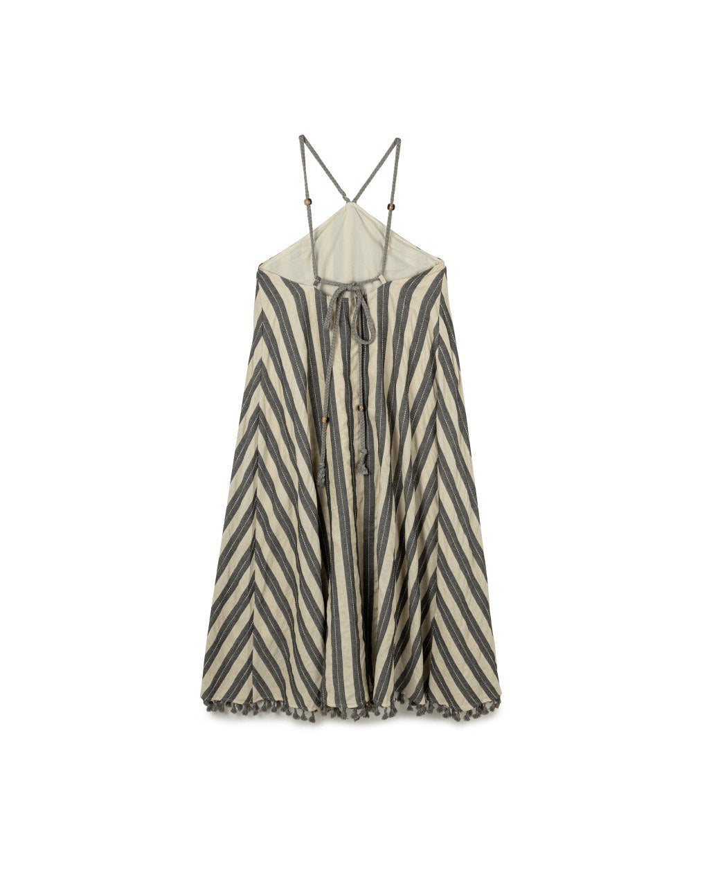 Striped Flare Camisole Dress