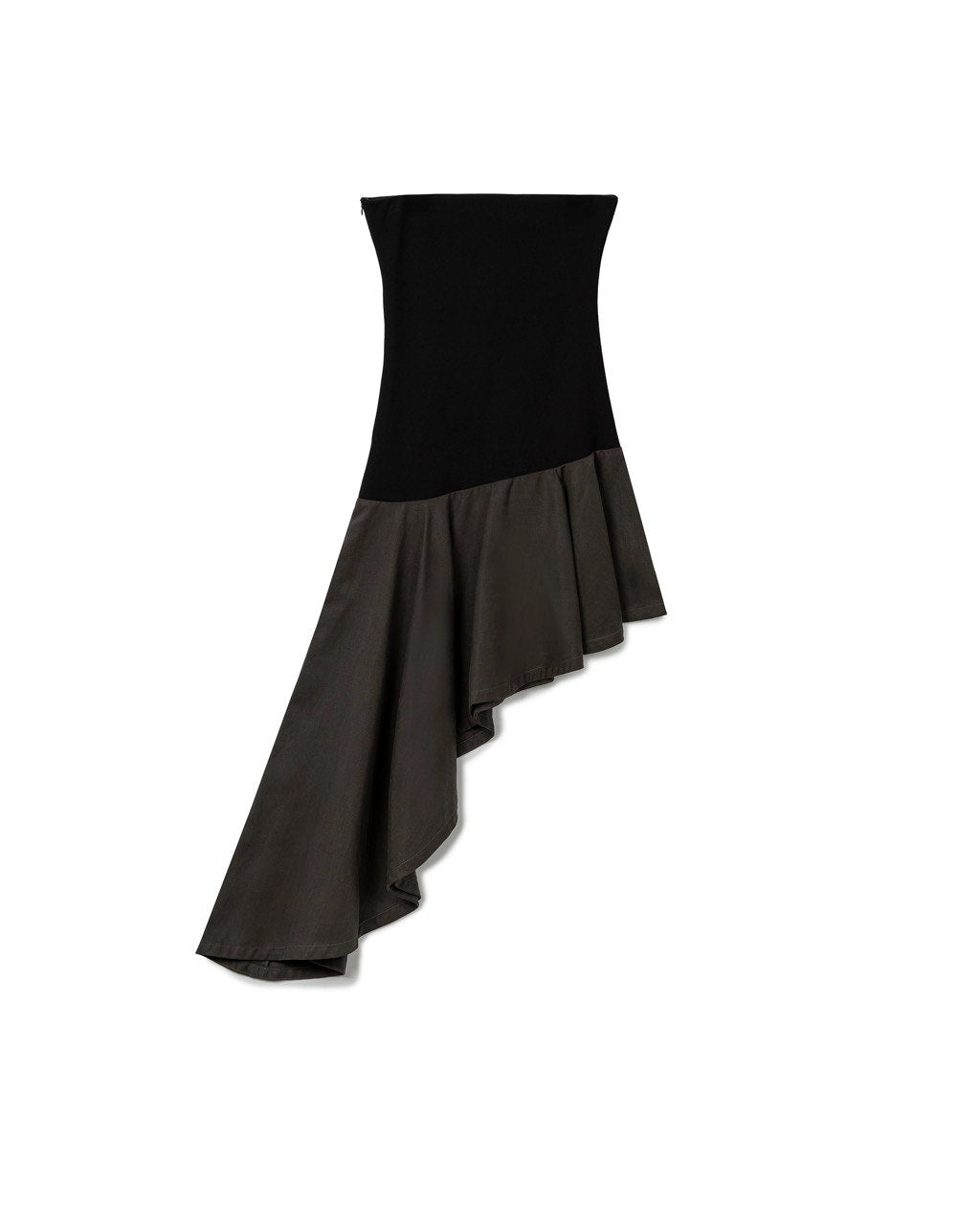 Asymmetric Tube Maxi Dress