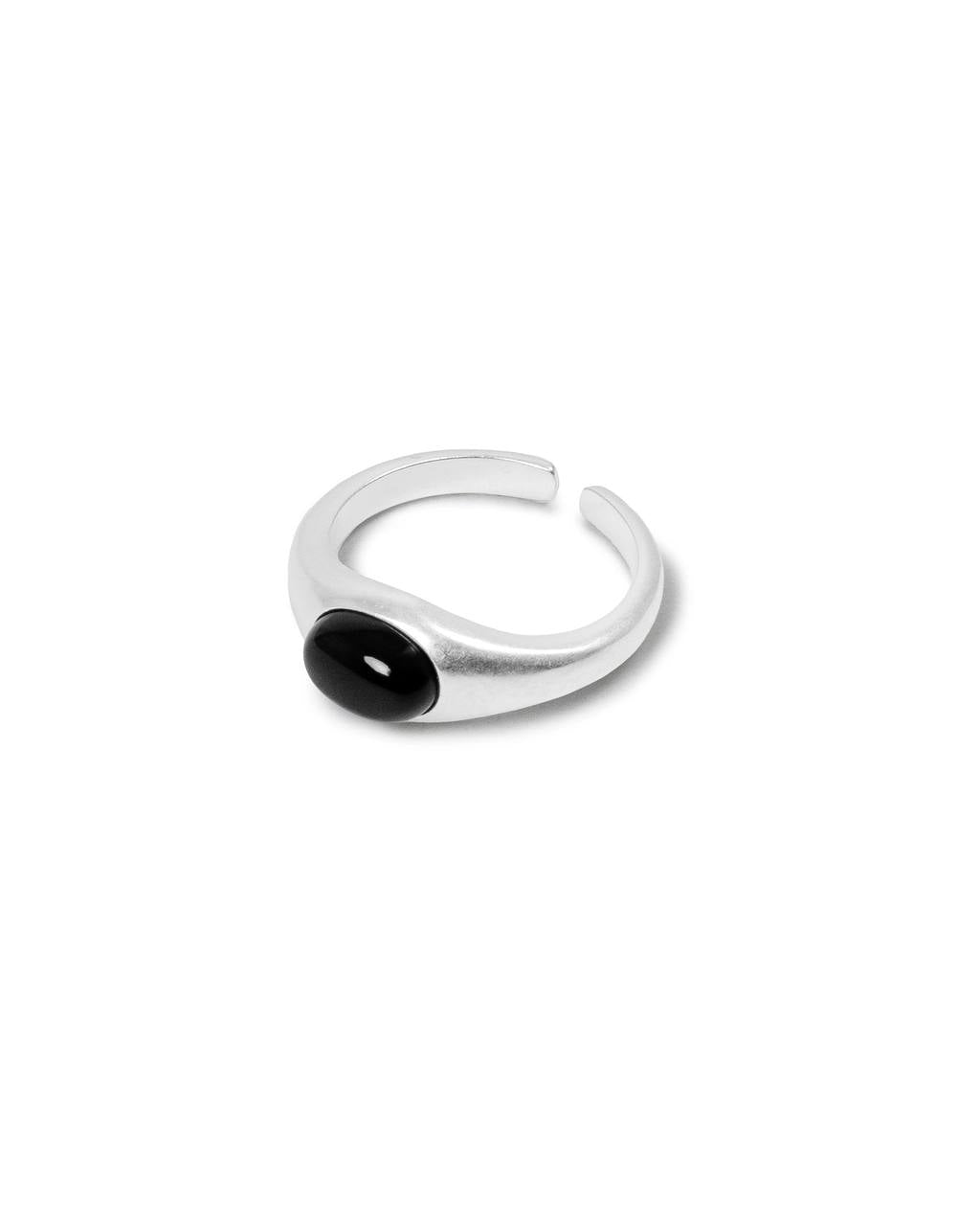 Obsidian Crest Ring