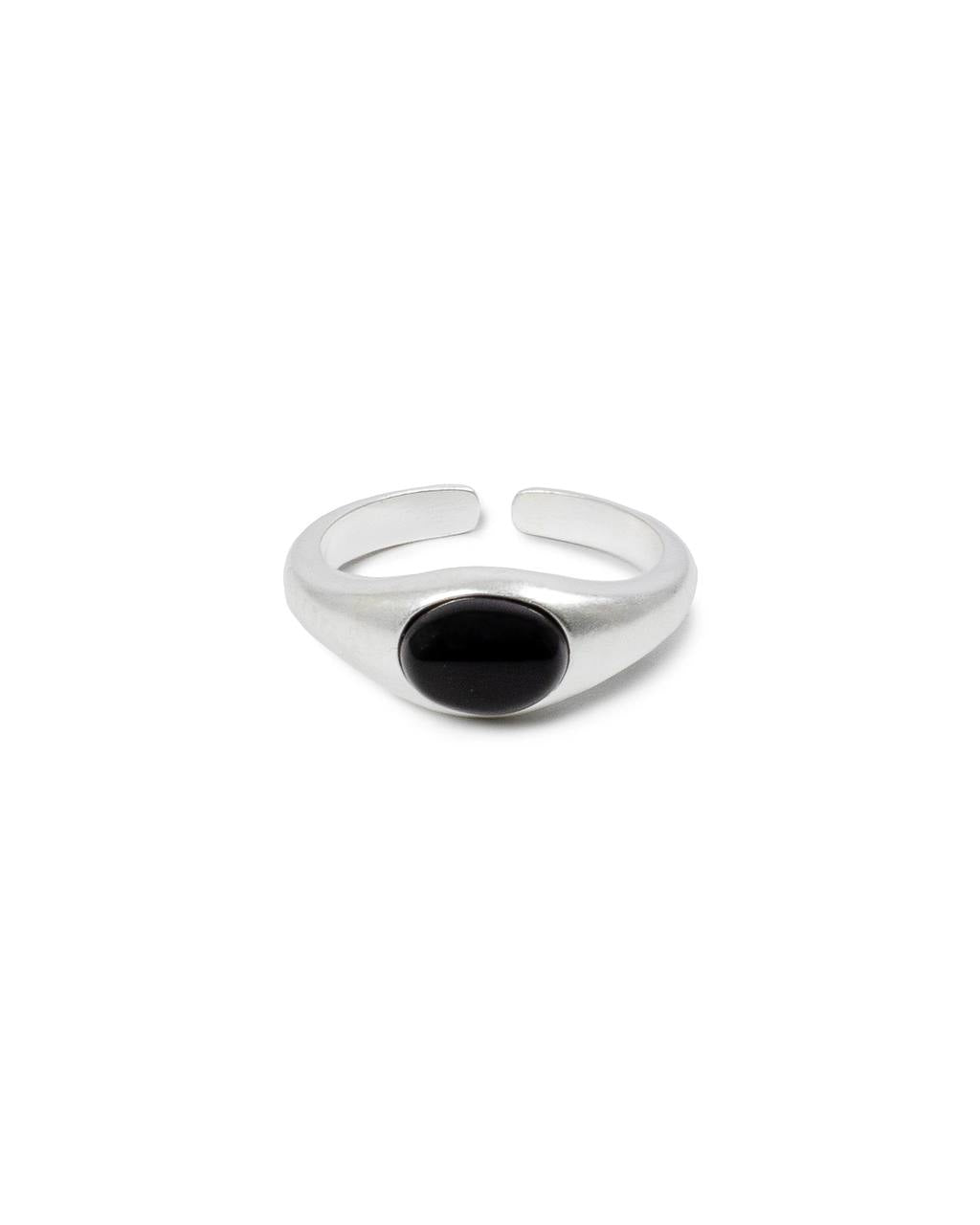 Obsidian Crest Ring