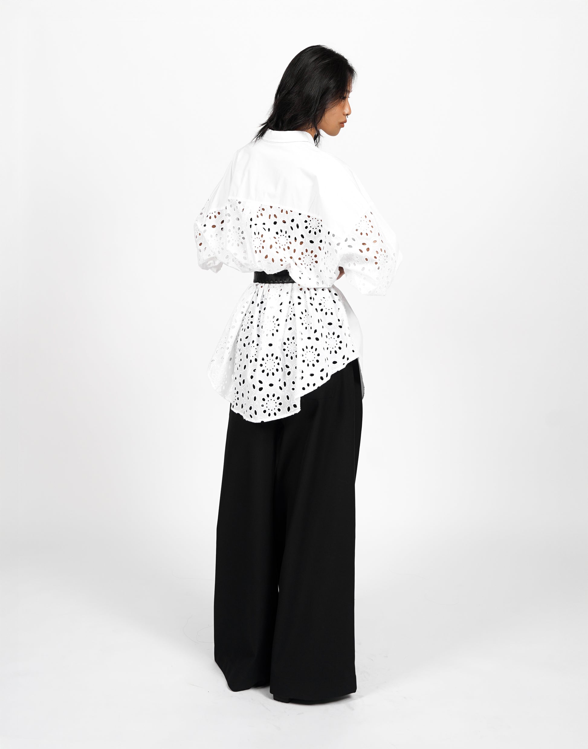 Broderie Eyelet Shirt