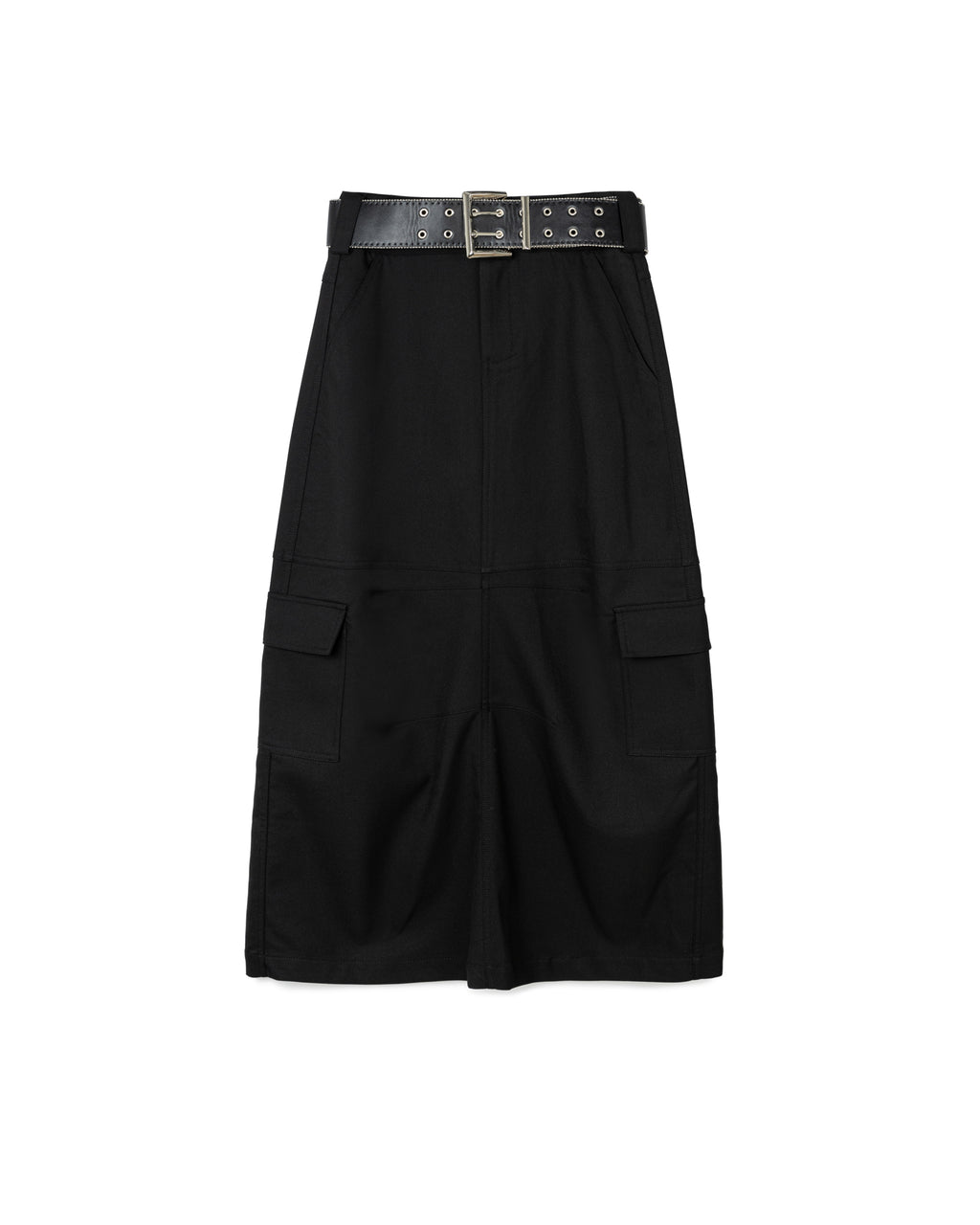 Belted Cargo Skirt