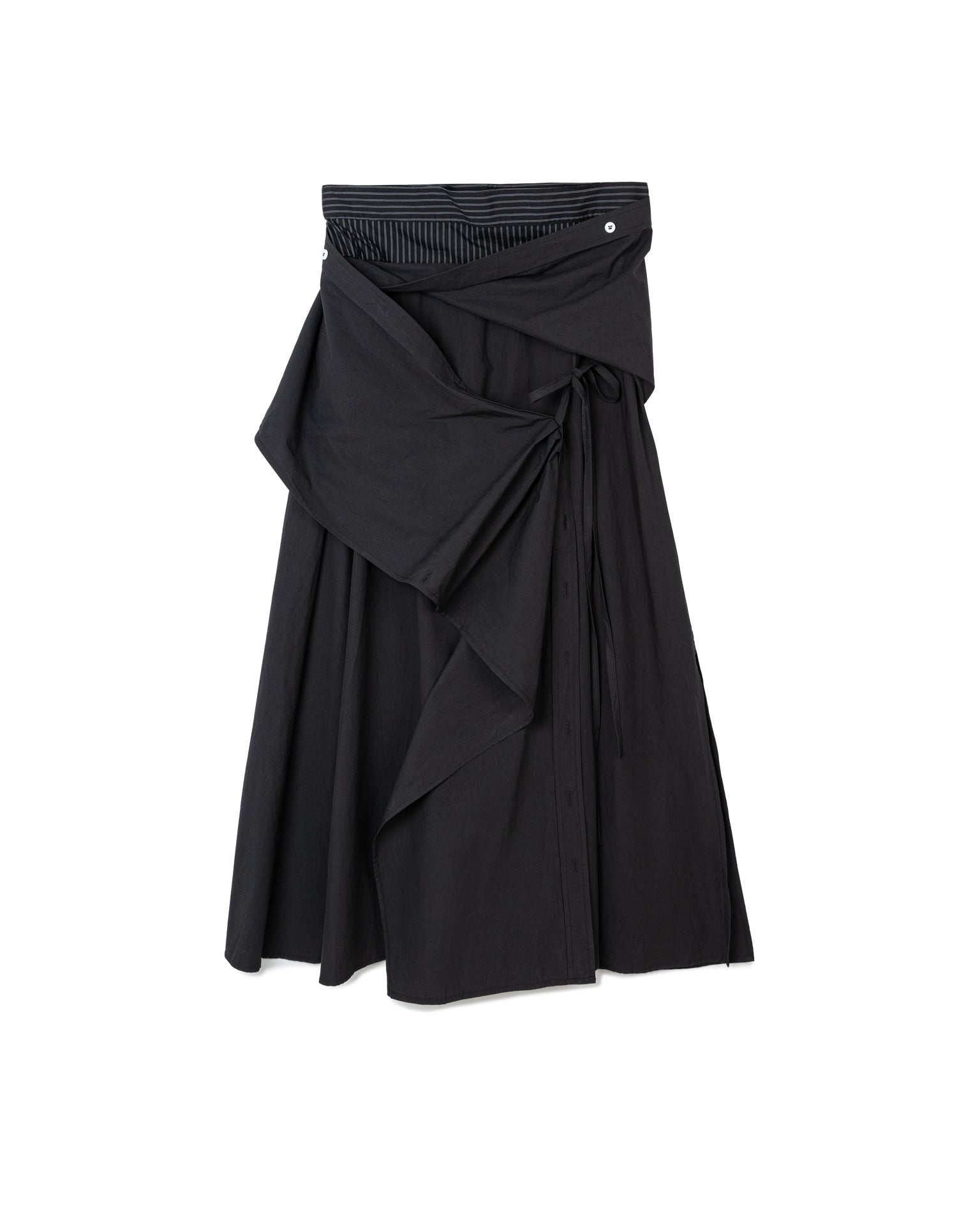 Twist Detail Shirt & Skirt Set