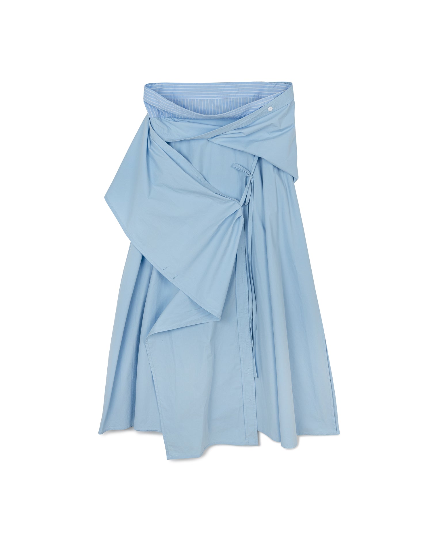 Twist Detail Shirt & Skirt Set