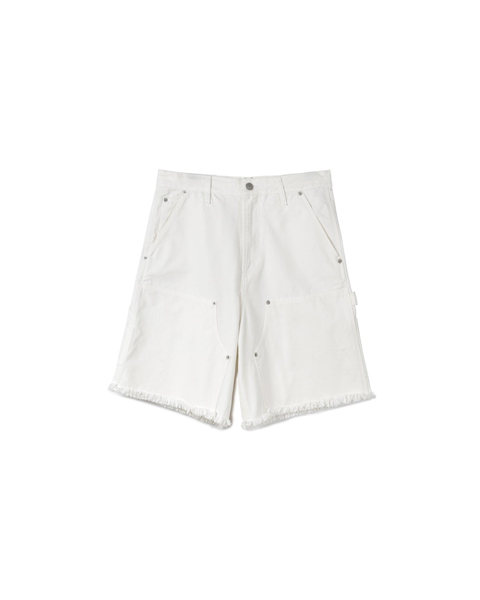 Brushed Denim Shorts