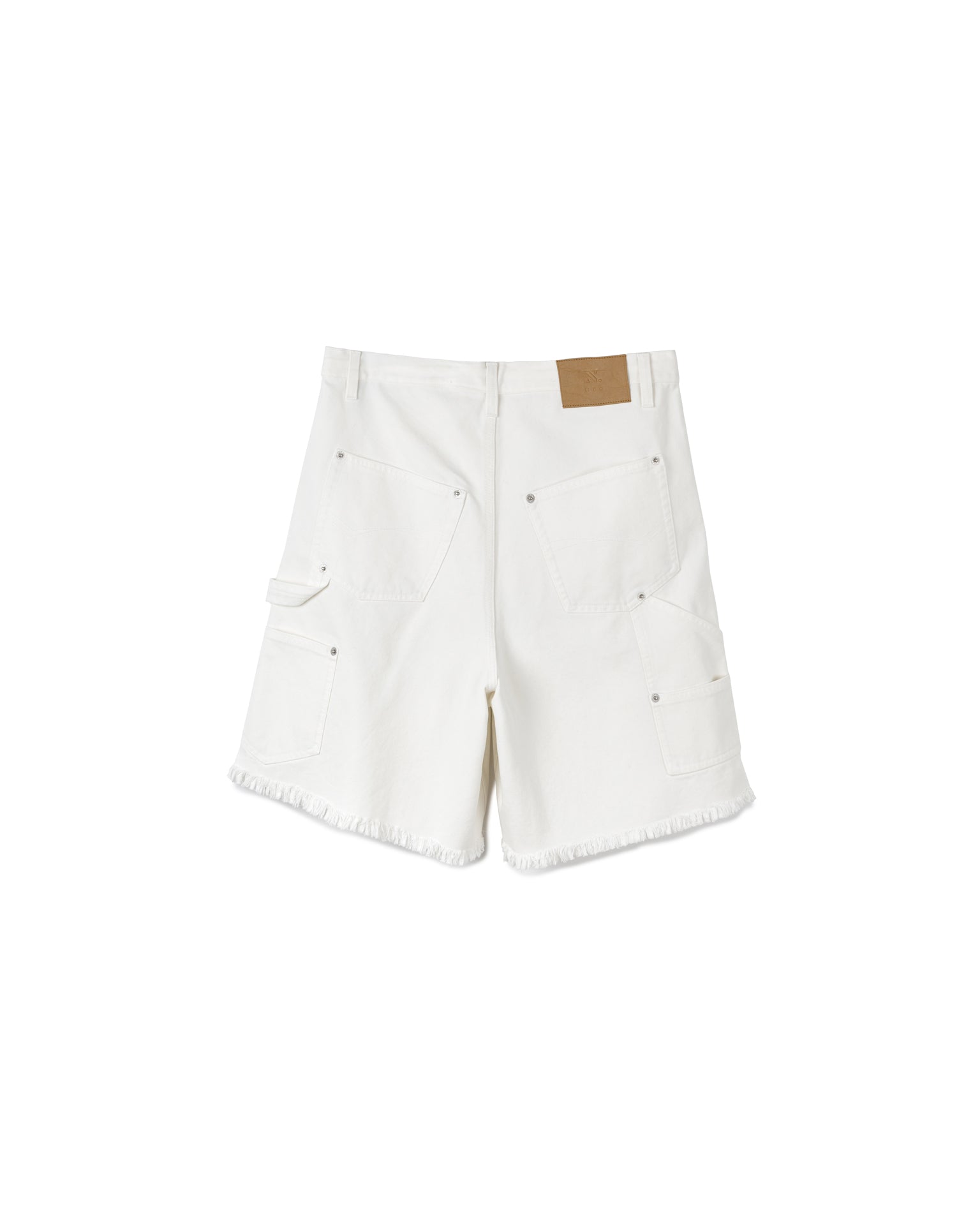 Brushed Denim Shorts