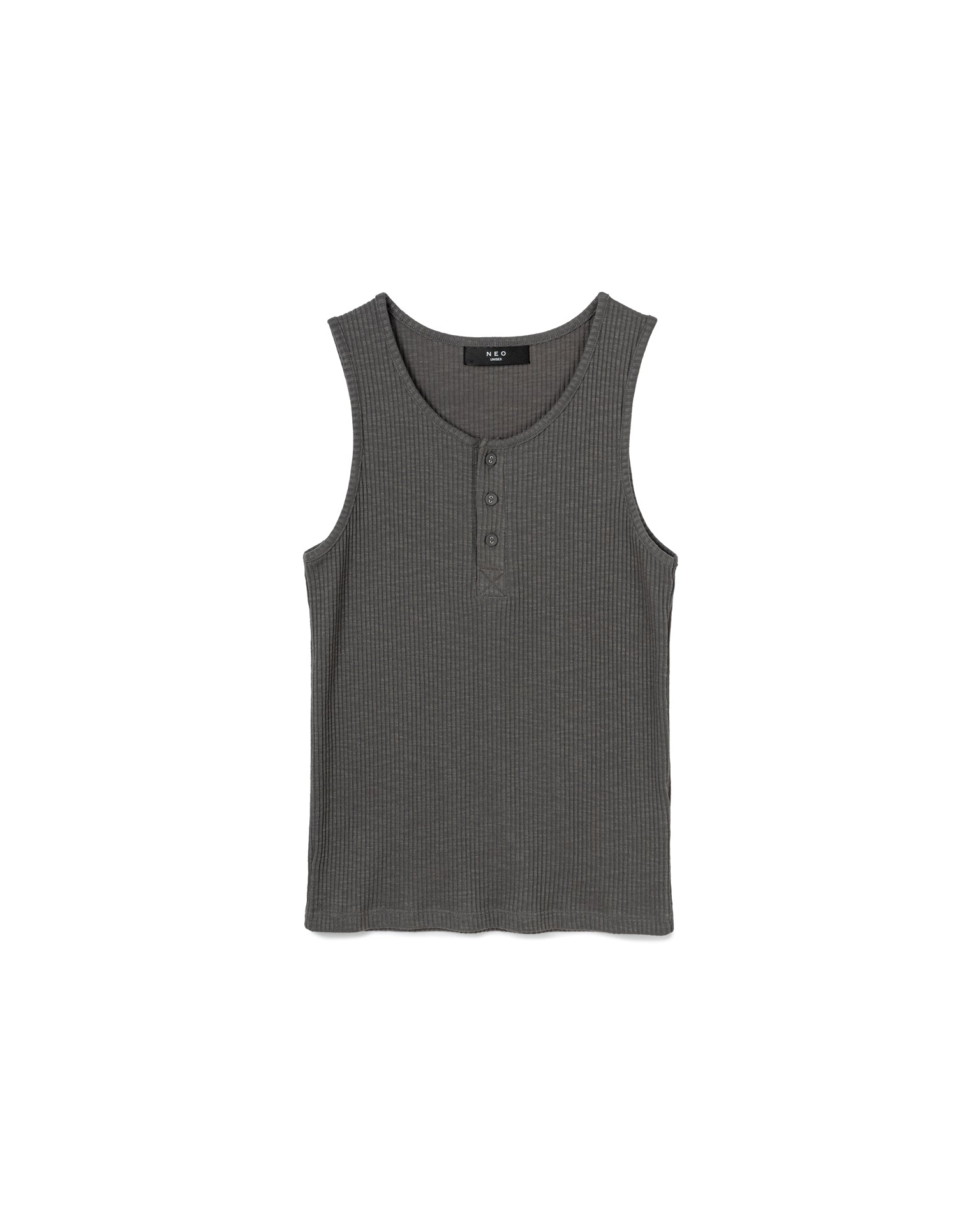 Buttoned Tank Top