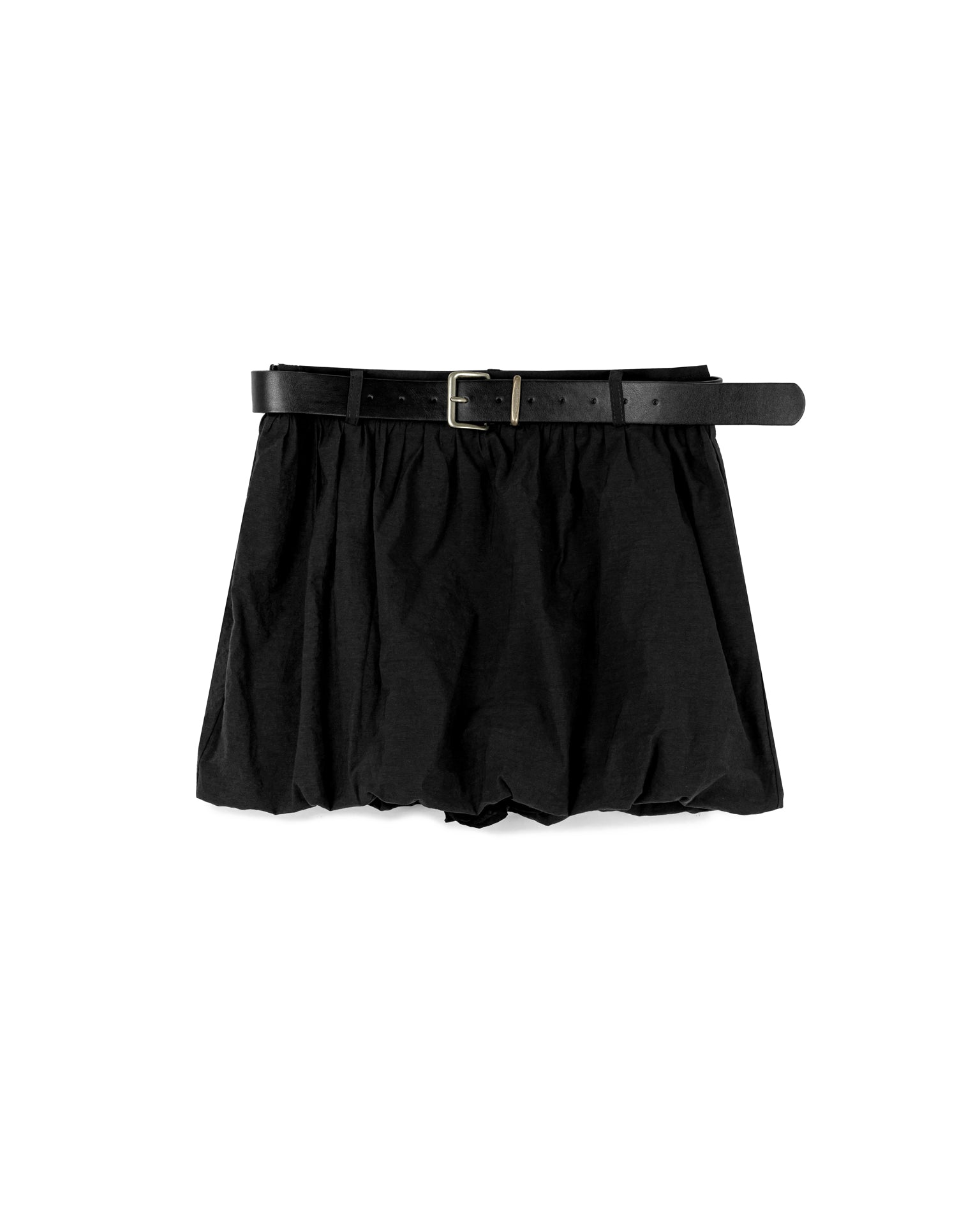 Belted Bubble Short