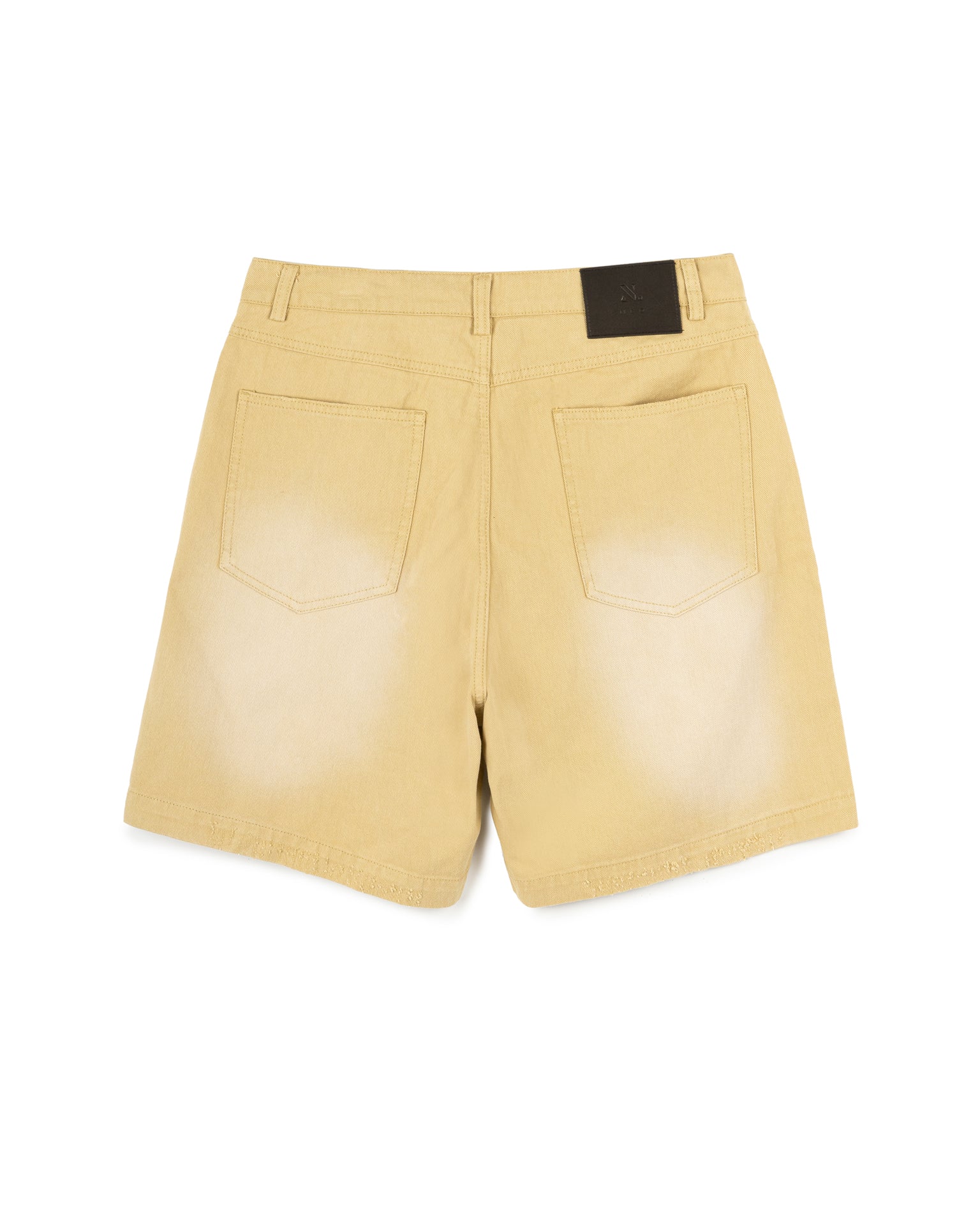 Unisex Washed Gradient Denim Short