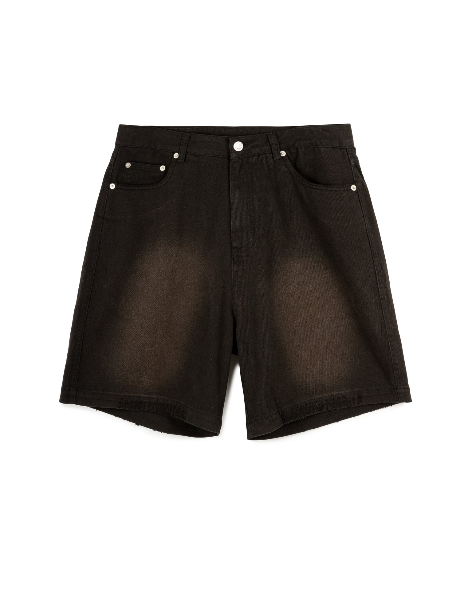 Unisex Washed Gradient Denim Short