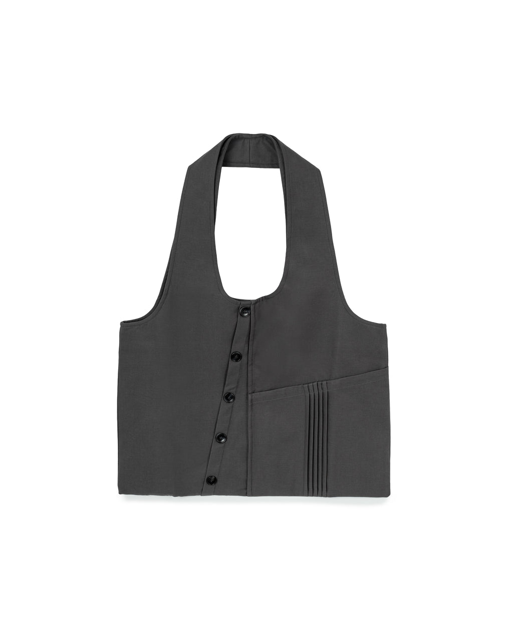 Buttoned Design Shoulder Bag