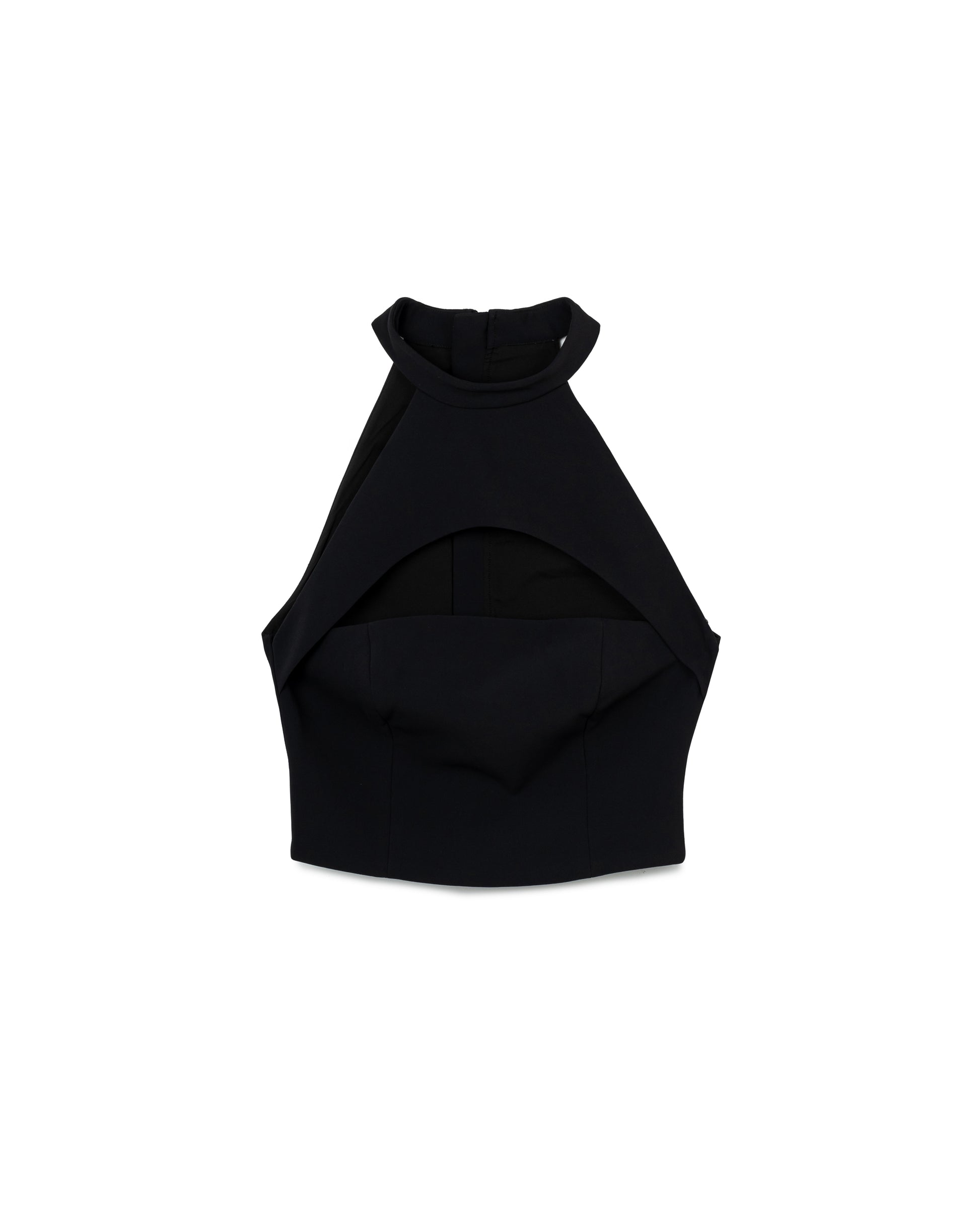 Cut-Out Halter Top