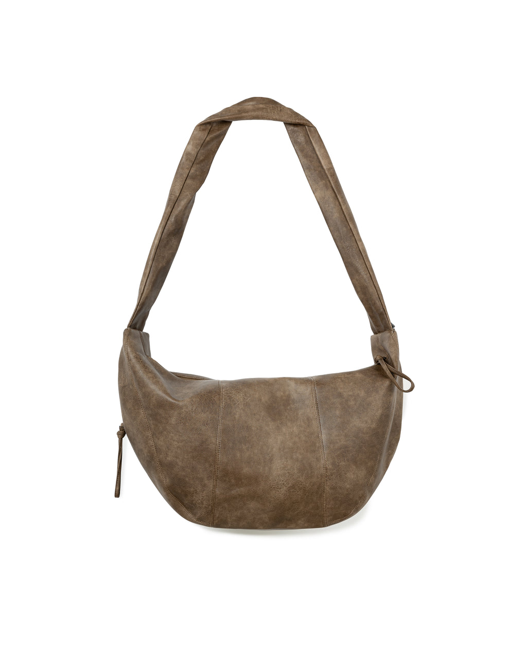 Twisted Straps Leather Bag