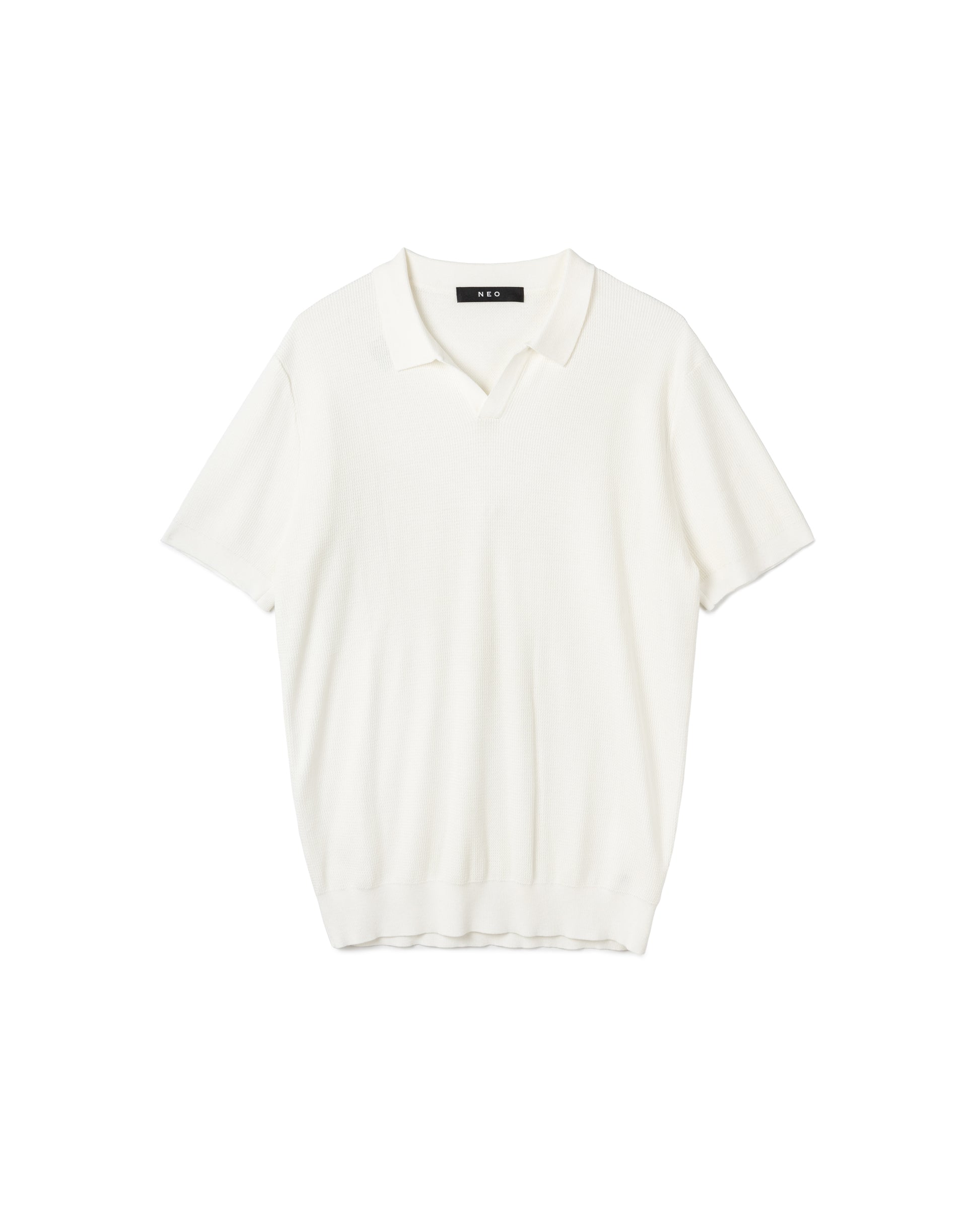 Knit Polo Tee