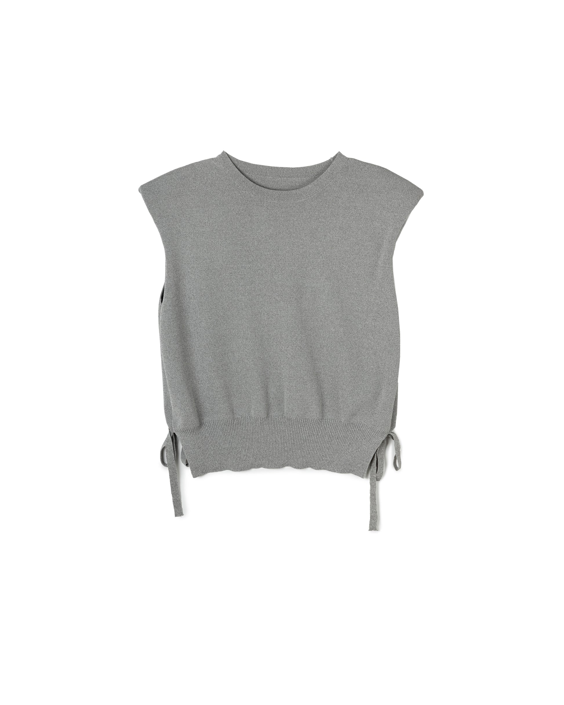 Back-Tie Knit Top