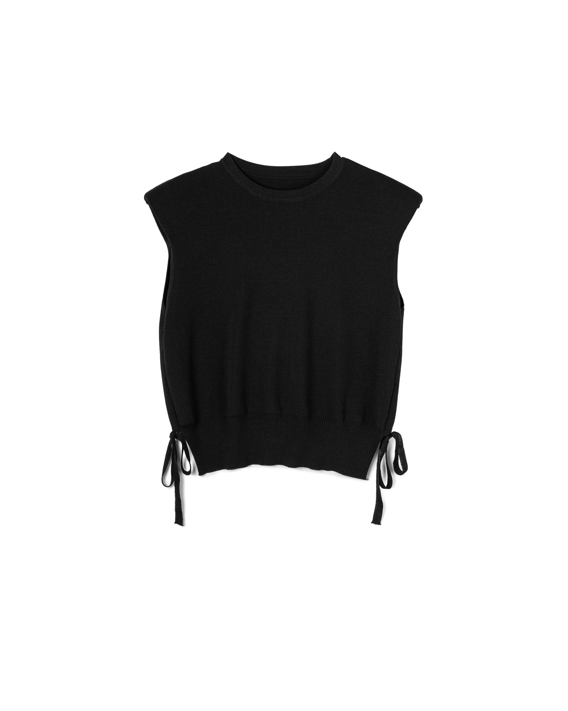 Back-Tie Knit Top