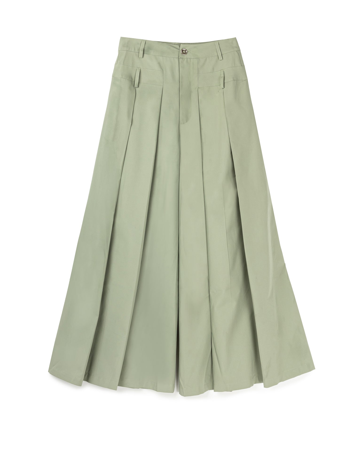 N E O Designer Set Pleated Wide Long Pant