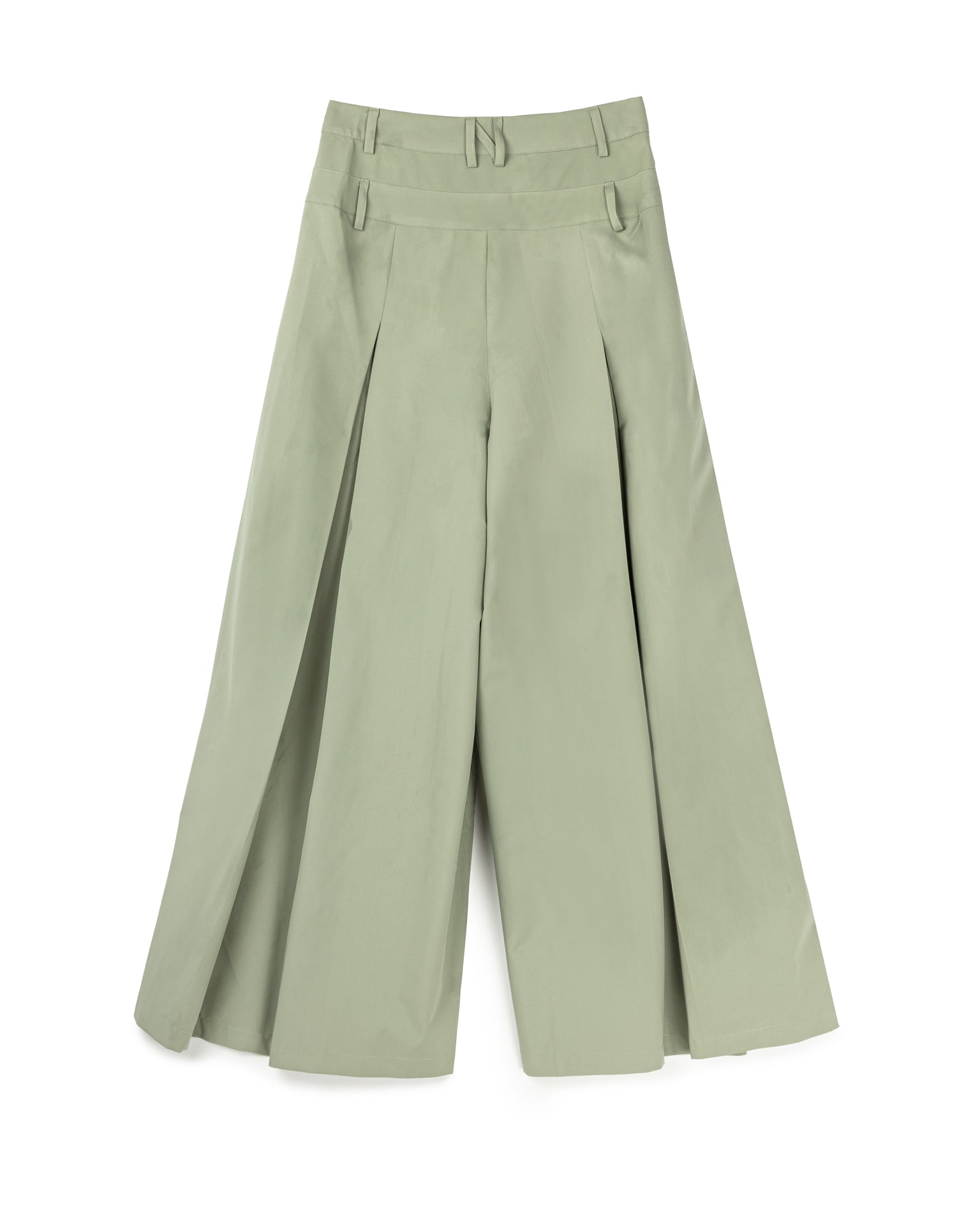 N E O Designer Set Pleated Wide Long Pant