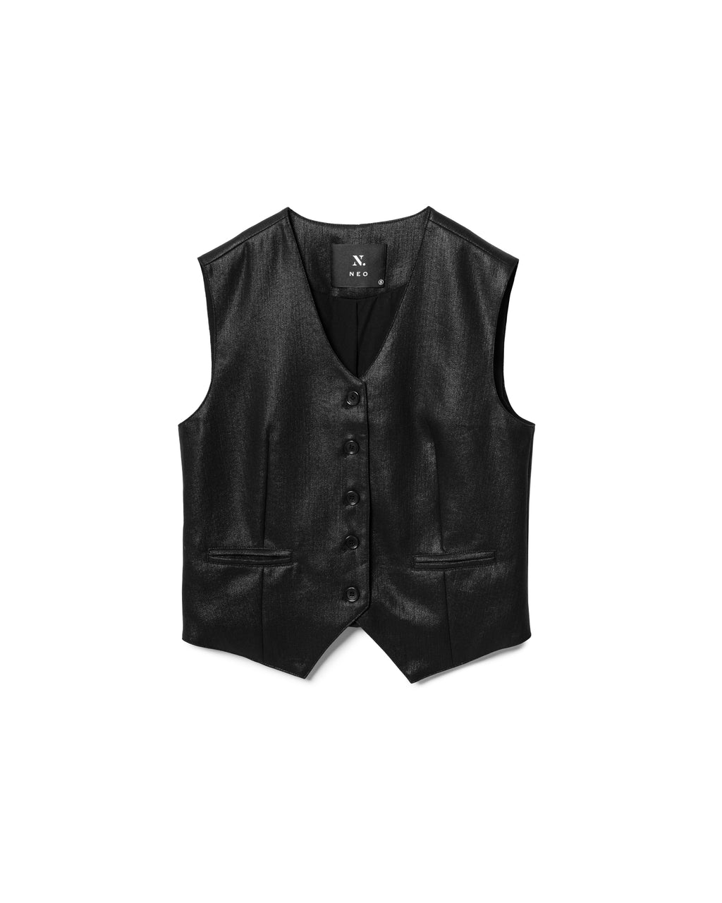 Sleek Button Vest