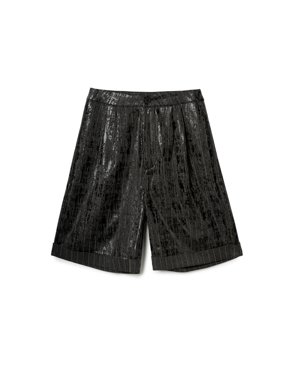 Textured A-line Shorts
