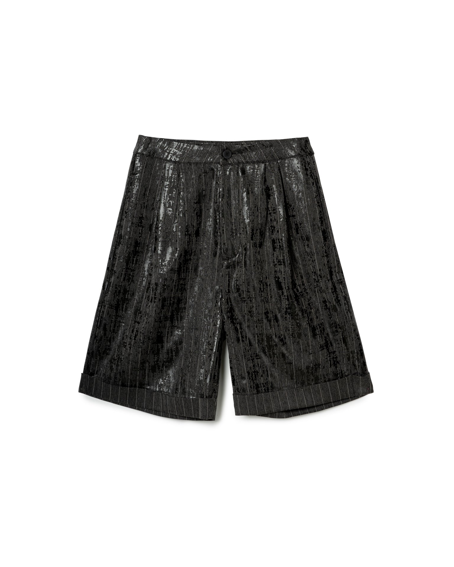 Textured A-line Shorts