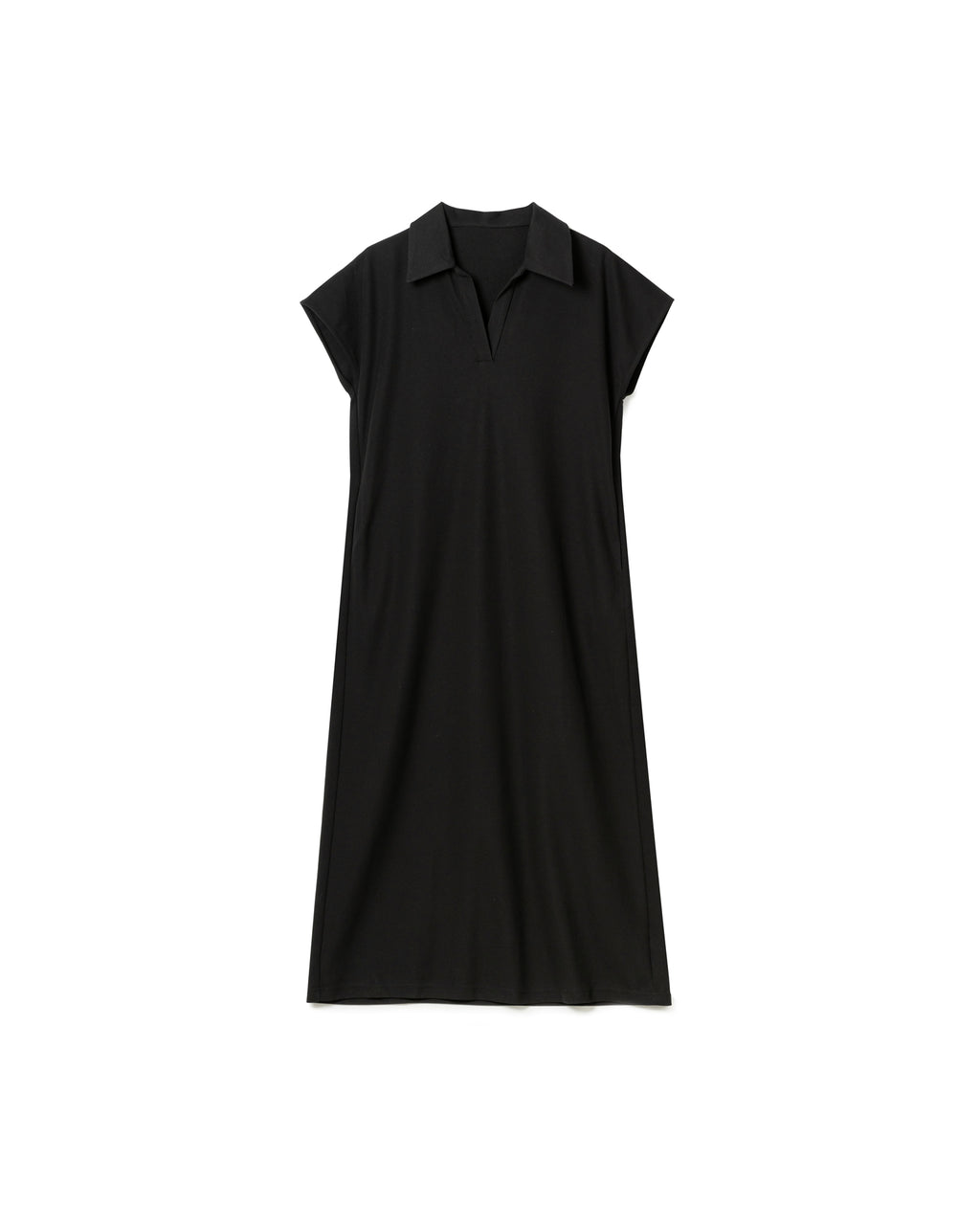 Split Collar Minimal Dress